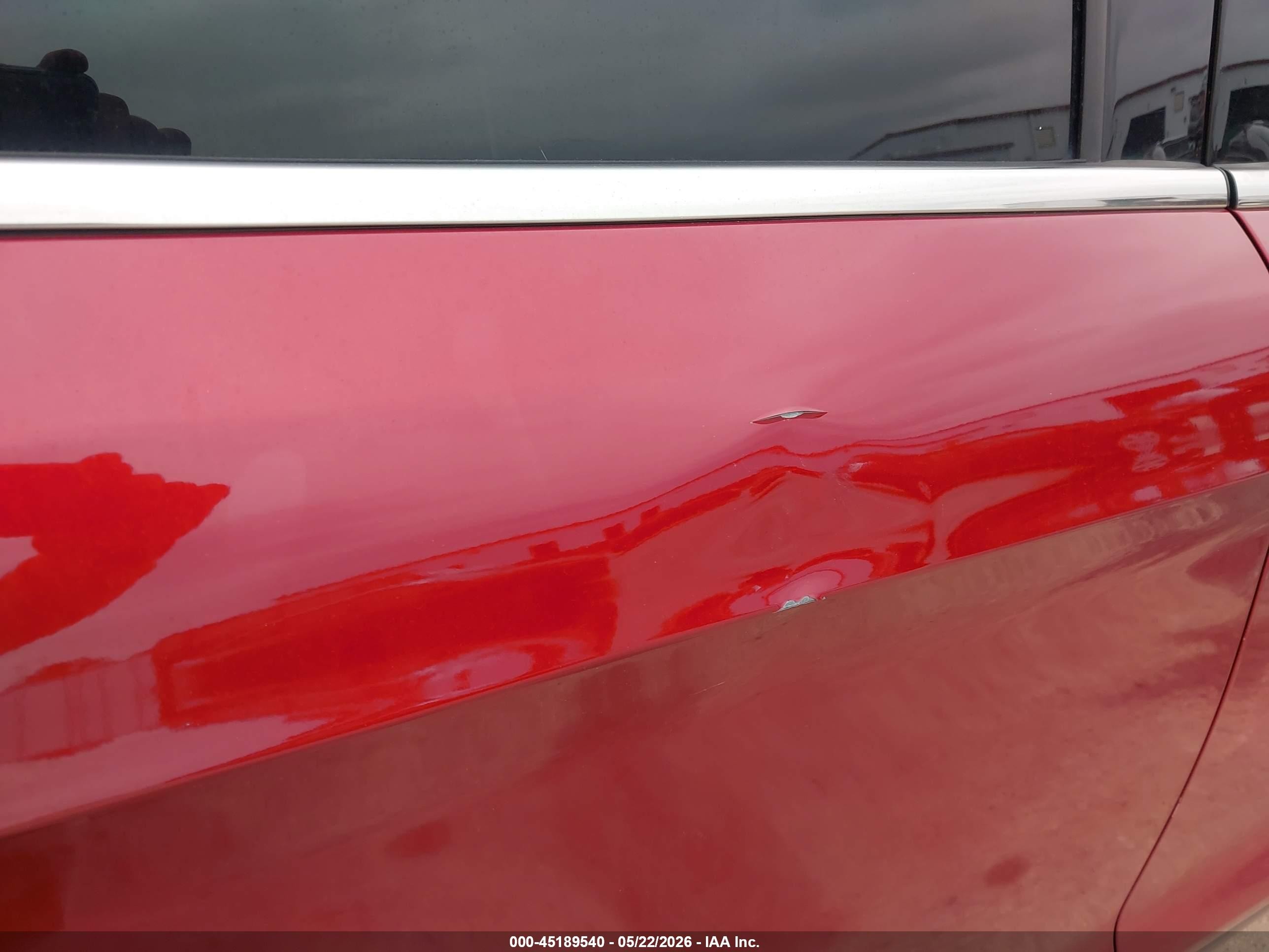 2013 Ford Escape Sel Red vin: 1FMCU0H90DUC31558