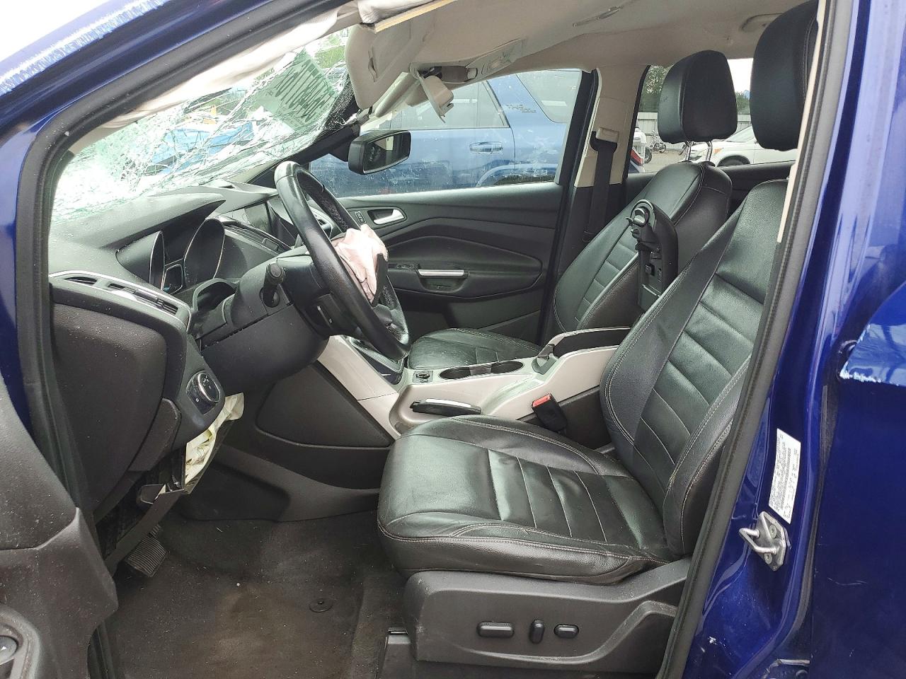 2013 Ford Escape Sel Blue vin: 1FMCU0H90DUC55875