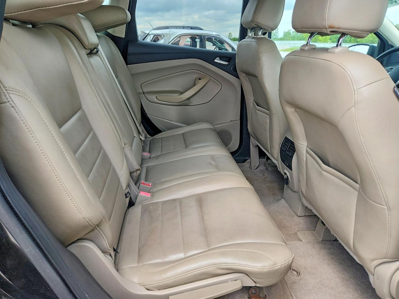 2013 Ford Escape Sel Black vin: 1FMCU0H90DUC72059