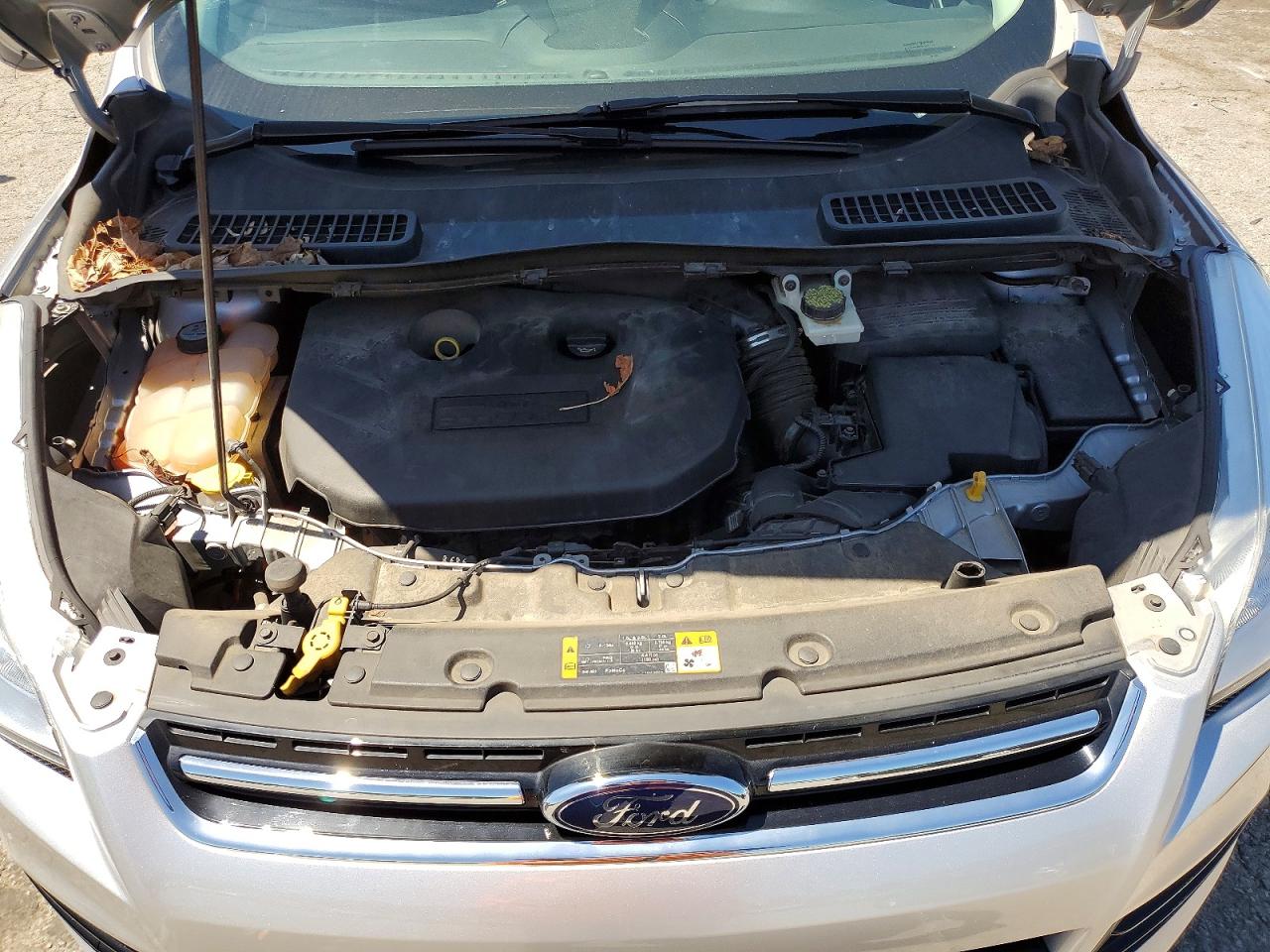 2013 Ford Escape Sel Серебряный vin: 1FMCU0H90DUC79450