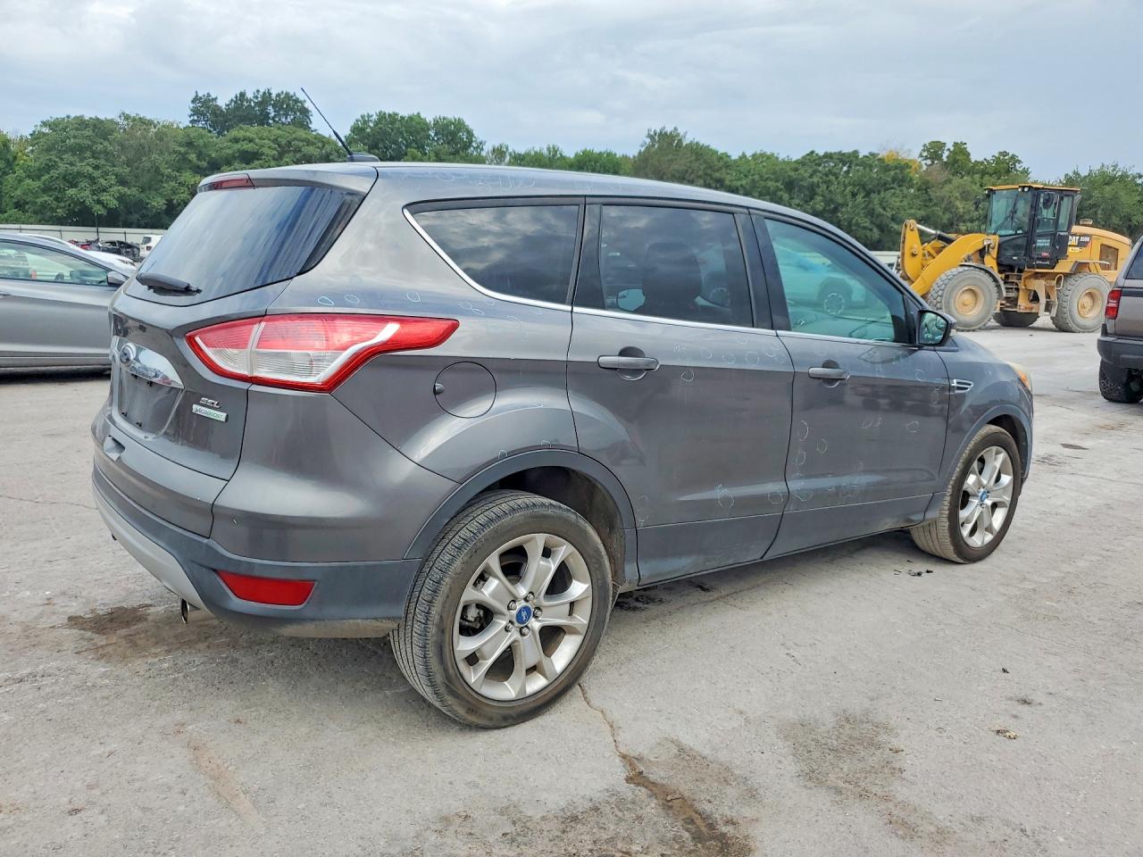 2013 Ford Escape Sel Gray vin: 1FMCU0H90DUC94515