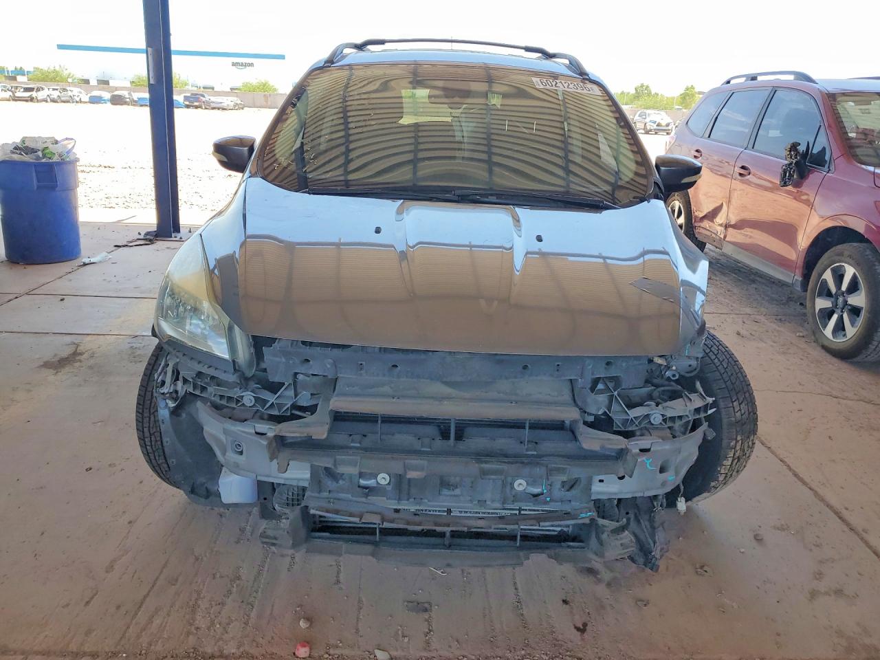 2013 Ford Escape Sel Gray vin: 1FMCU0H91DUA46421