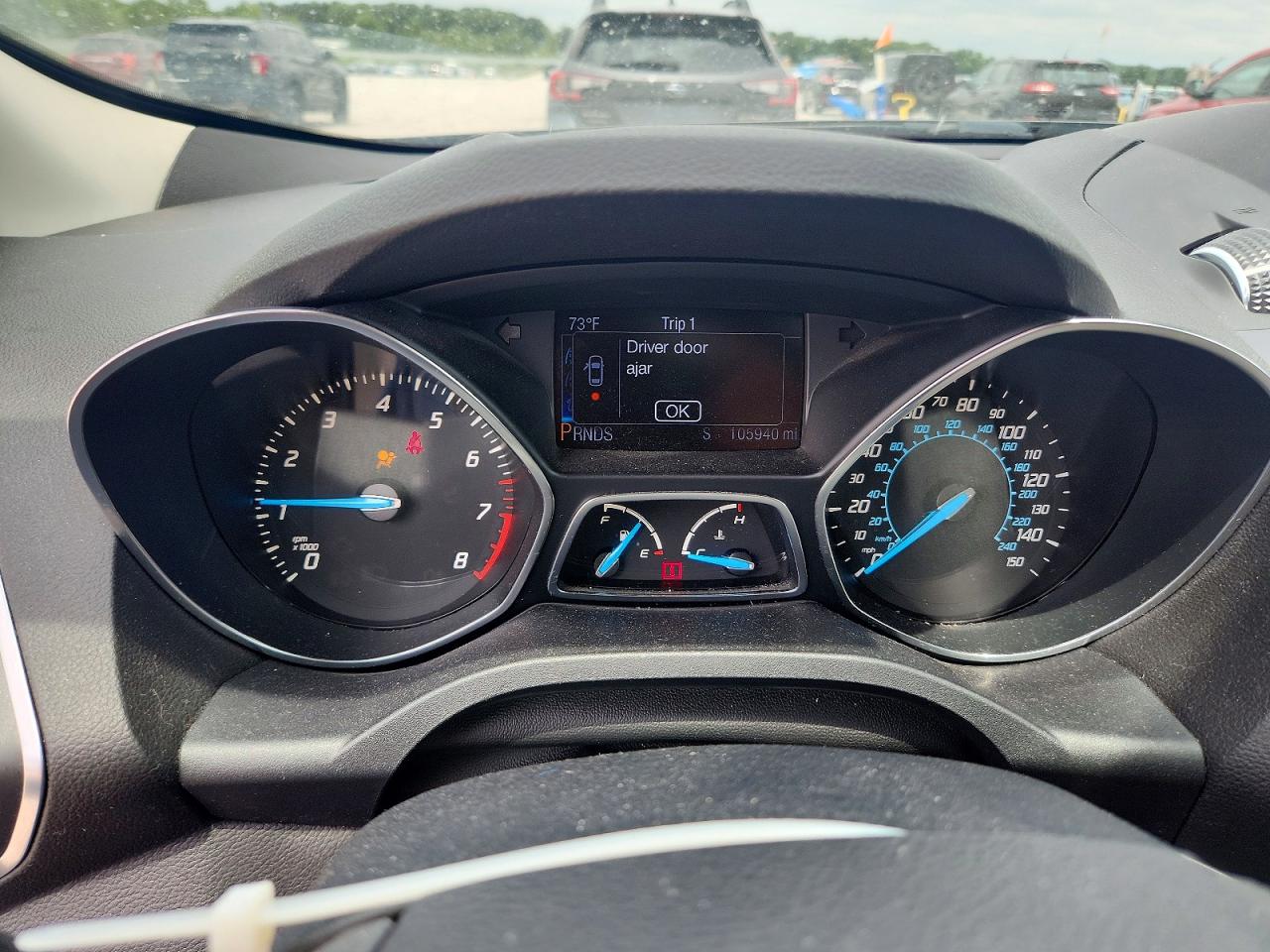 2013 Ford Escape Sel Gray vin: 1FMCU0H91DUB39018