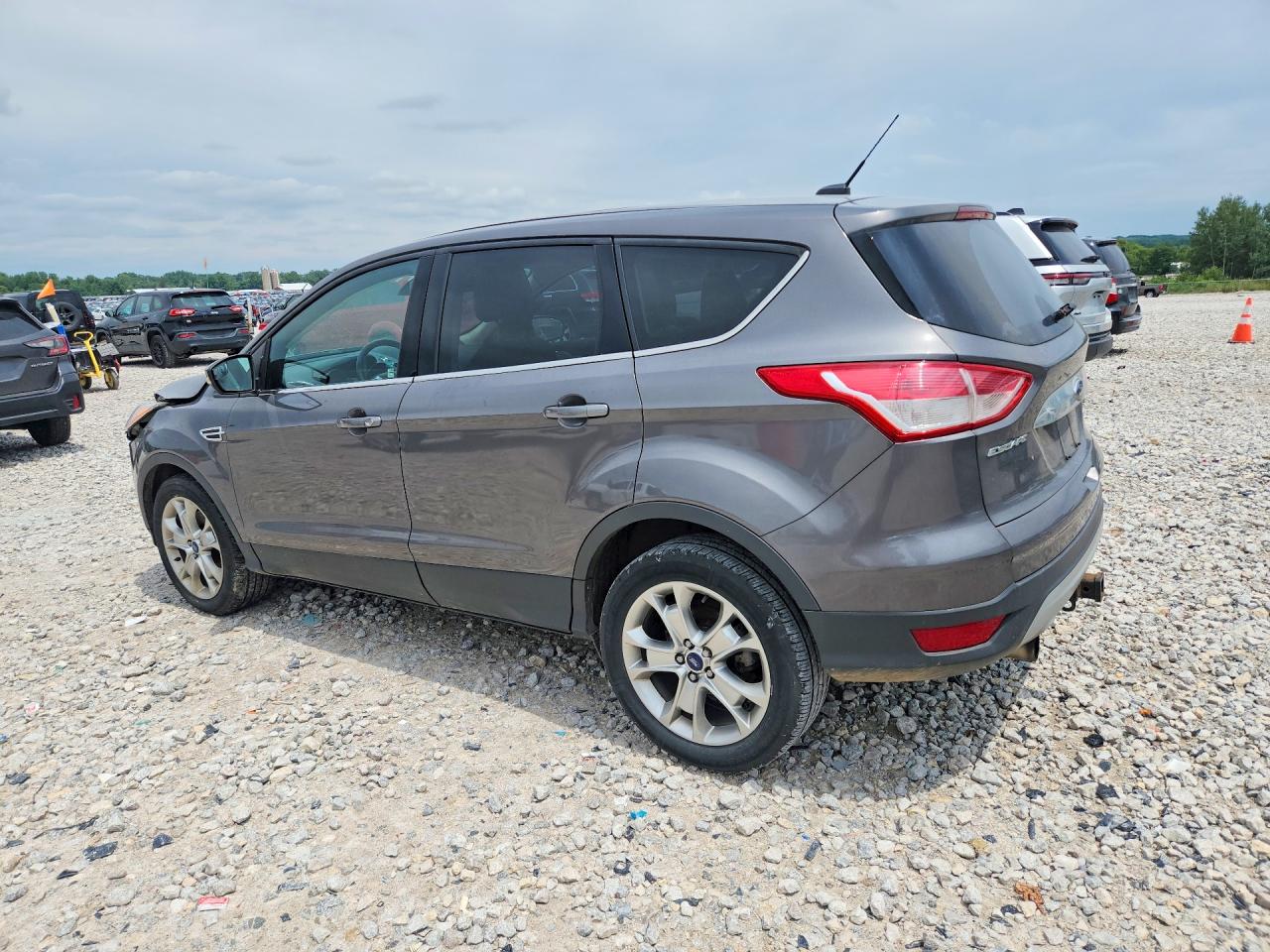 2013 Ford Escape Sel Gray vin: 1FMCU0H91DUB39018