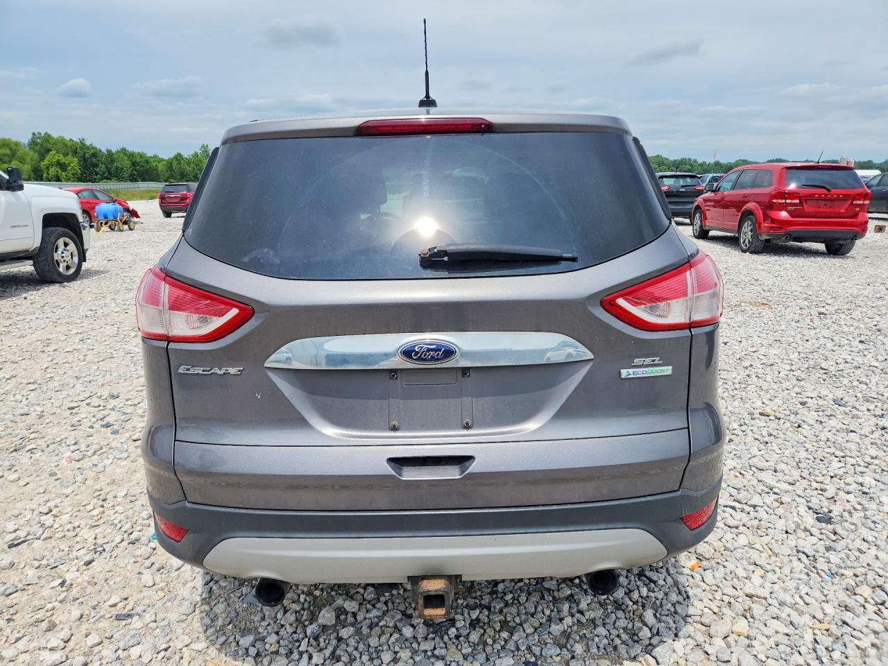 2013 Ford Escape Sel Gray vin: 1FMCU0H91DUB39018