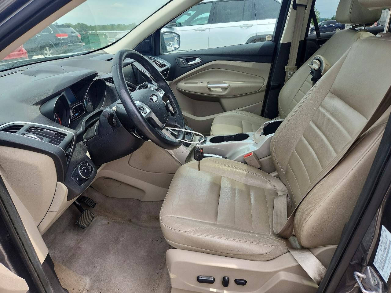 2013 Ford Escape Sel Gray vin: 1FMCU0H91DUB39018