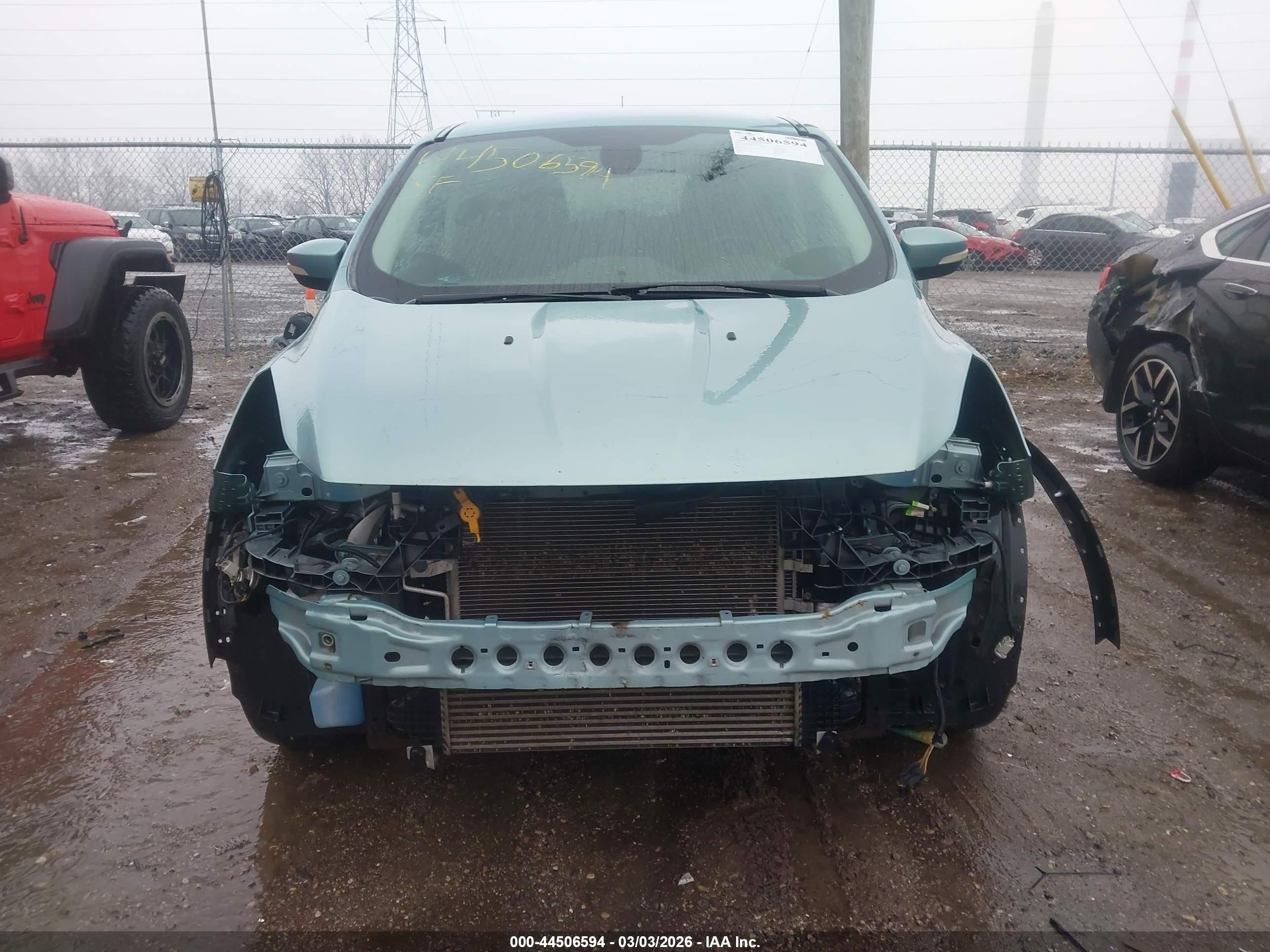 2013 Ford Escape Sel Light Blue vin: 1FMCU0H91DUC42567
