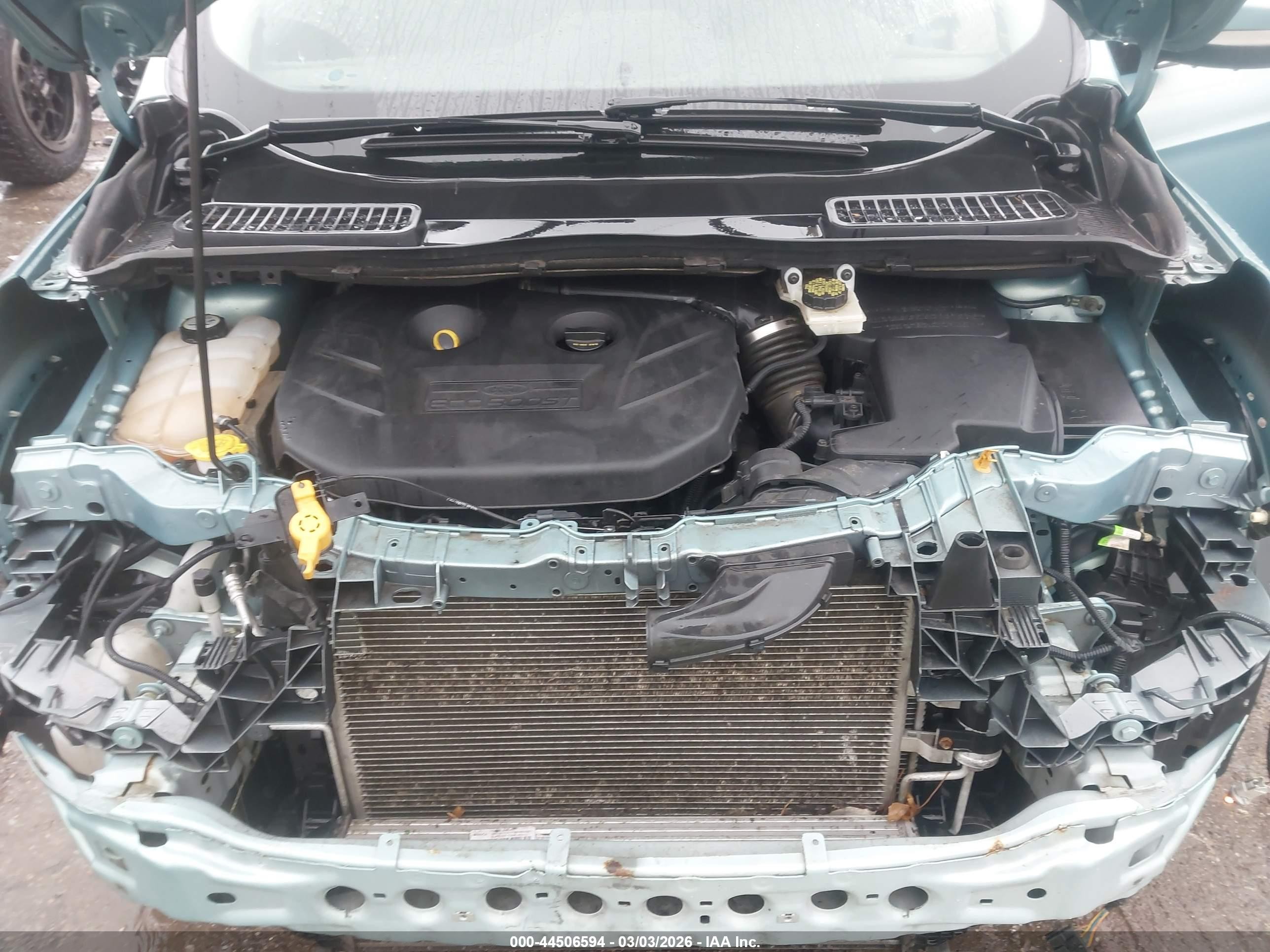 2013 Ford Escape Sel Light Blue vin: 1FMCU0H91DUC42567
