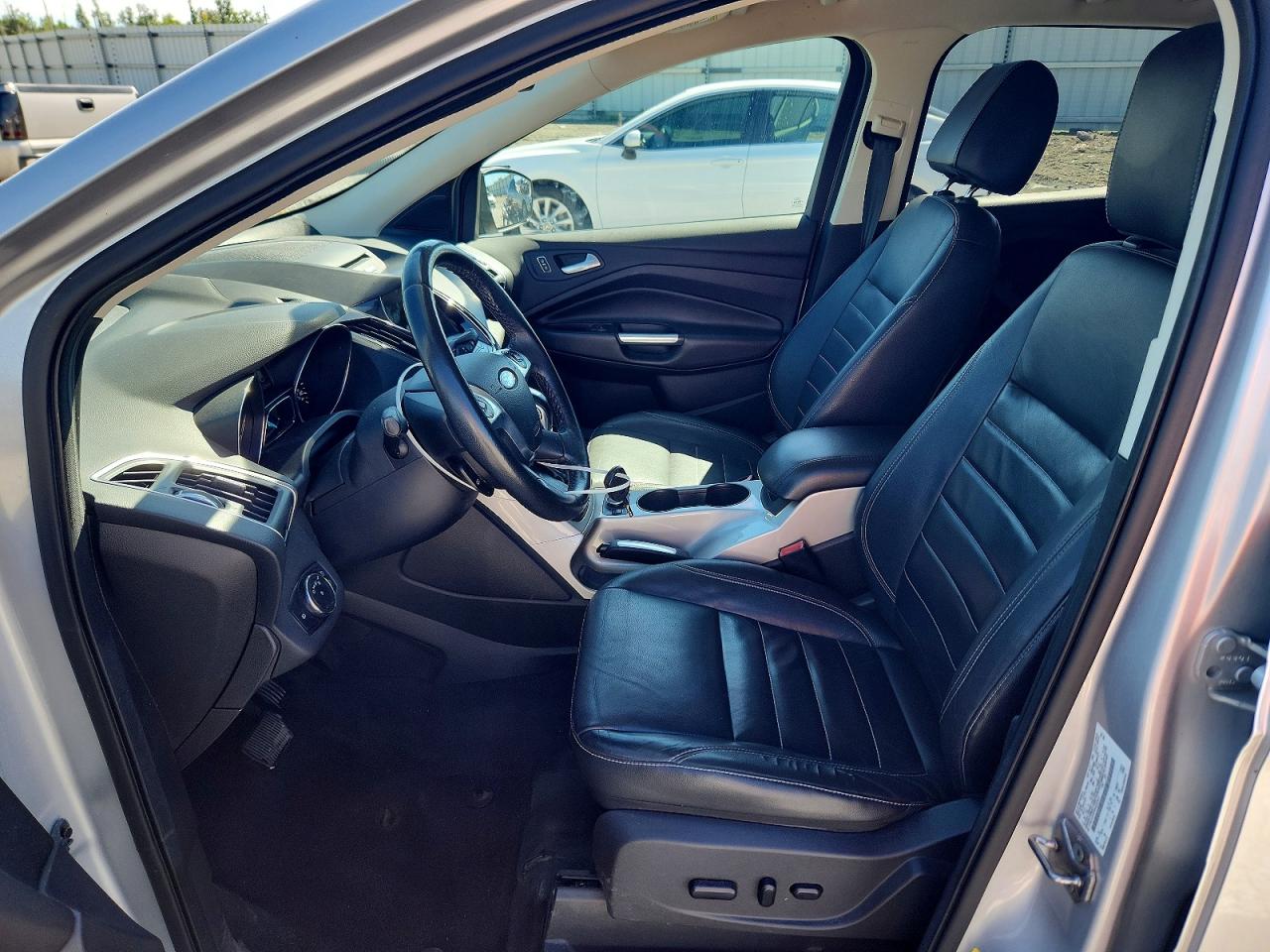2013 Ford Escape Silver vin: 1FMCU0H91DUC47915