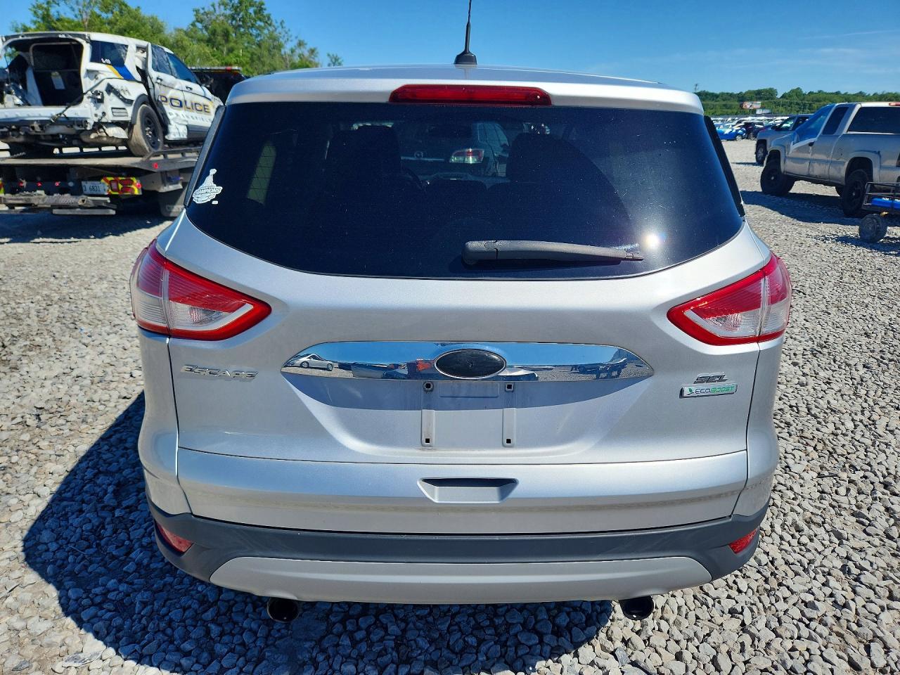 2013 Ford Escape Silver vin: 1FMCU0H91DUC47915