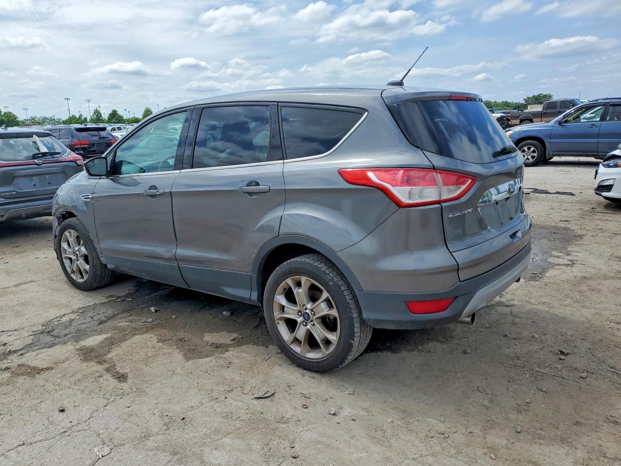 2013 Ford Escape Sel Gray vin: 1FMCU0H91DUC56808