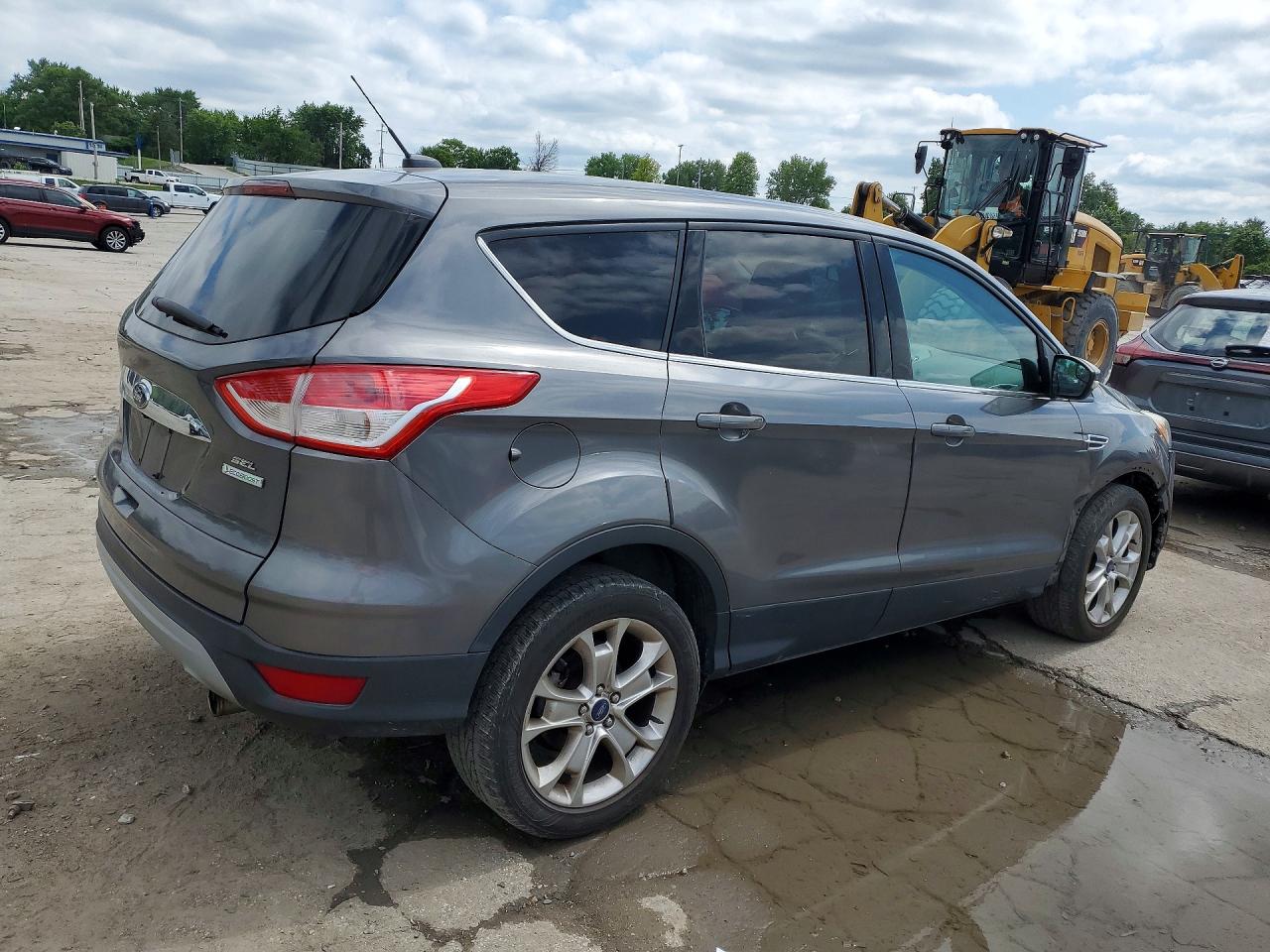 2013 Ford Escape Sel Gray vin: 1FMCU0H91DUC56808