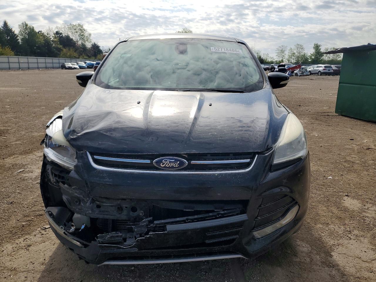 2013 Ford Escape Sel Black vin: 1FMCU0H91DUD03108