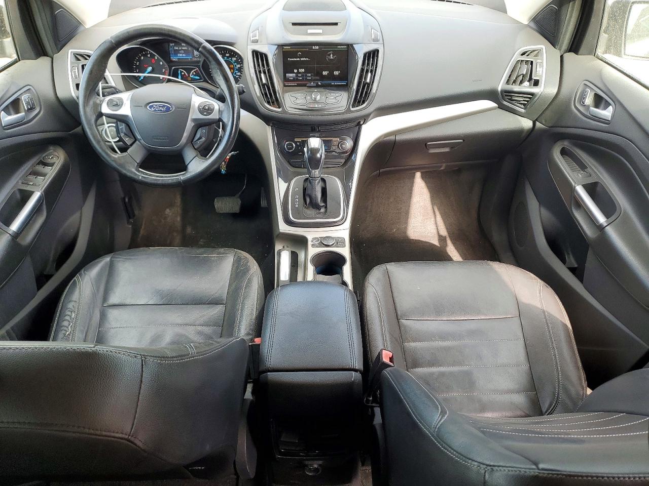 2013 Ford Escape Sel Black vin: 1FMCU0H91DUD03108