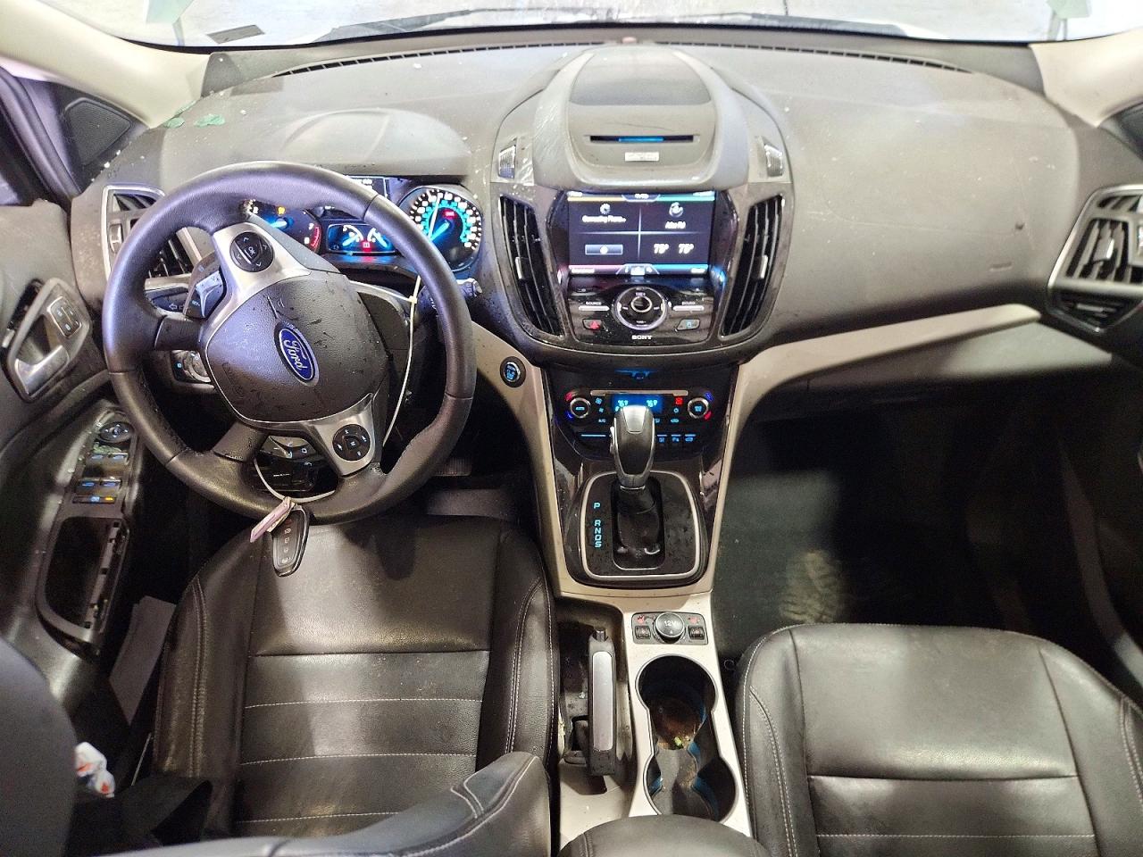2013 Ford Escape Sel Turquoise vin: 1FMCU0H92DUA28476