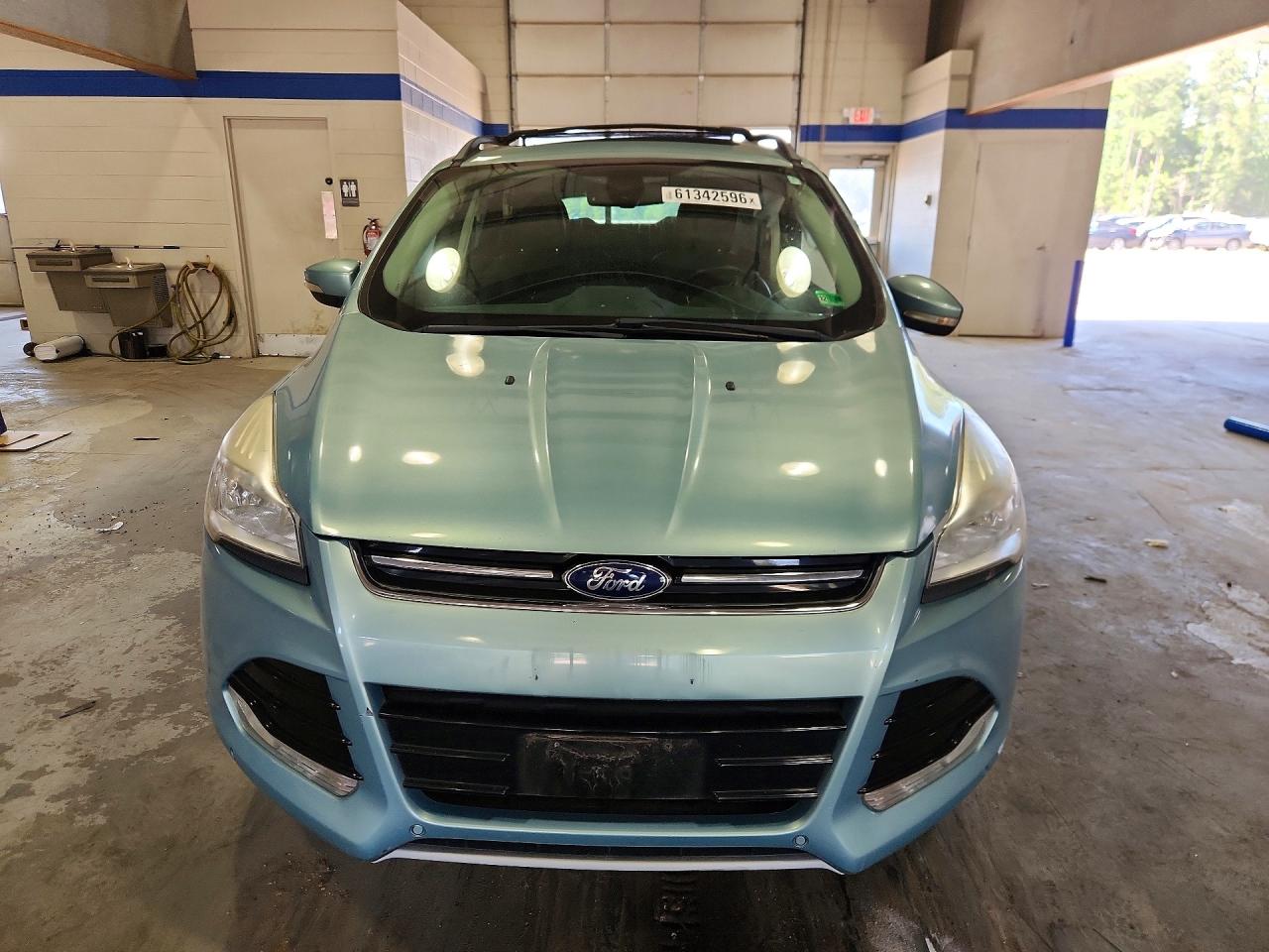 2013 Ford Escape Sel Turquoise vin: 1FMCU0H92DUA28476