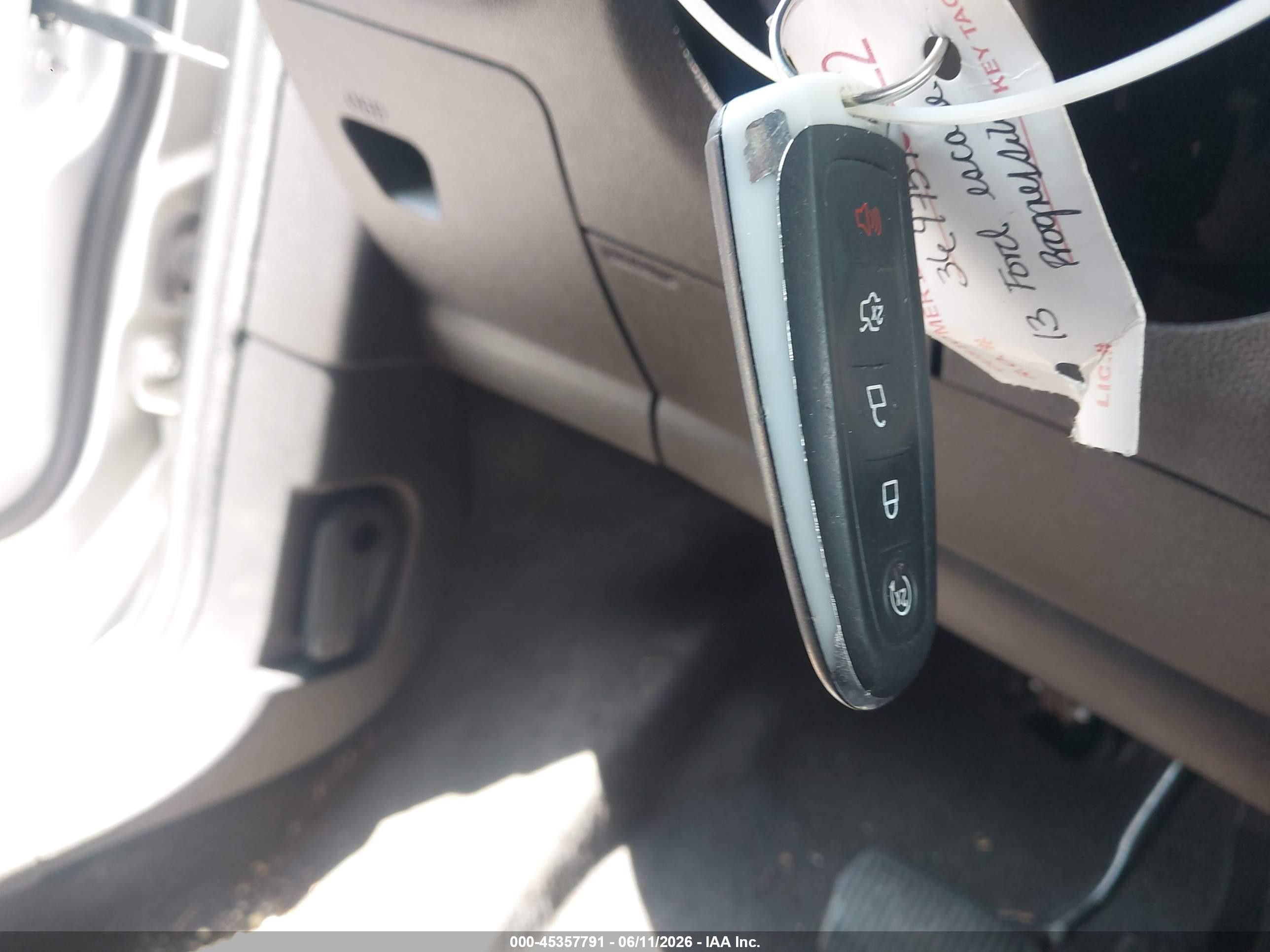 2013 Ford Escape Sel Gray vin: 1FMCU0H92DUA42233