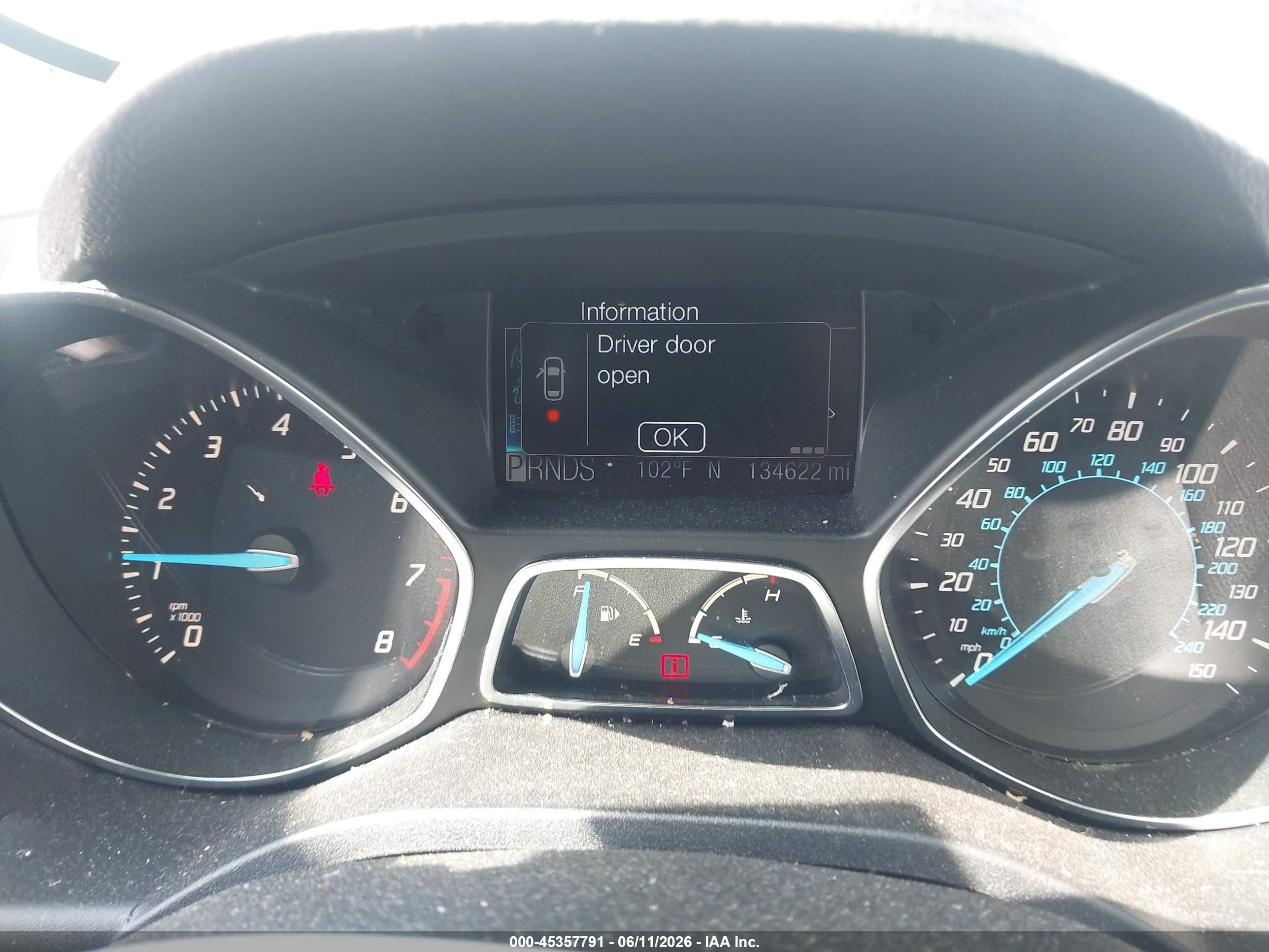 2013 Ford Escape Sel Gray vin: 1FMCU0H92DUA42233