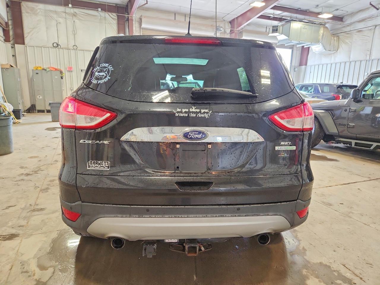 2013 Ford Escape Sel Black vin: 1FMCU0H92DUC54792