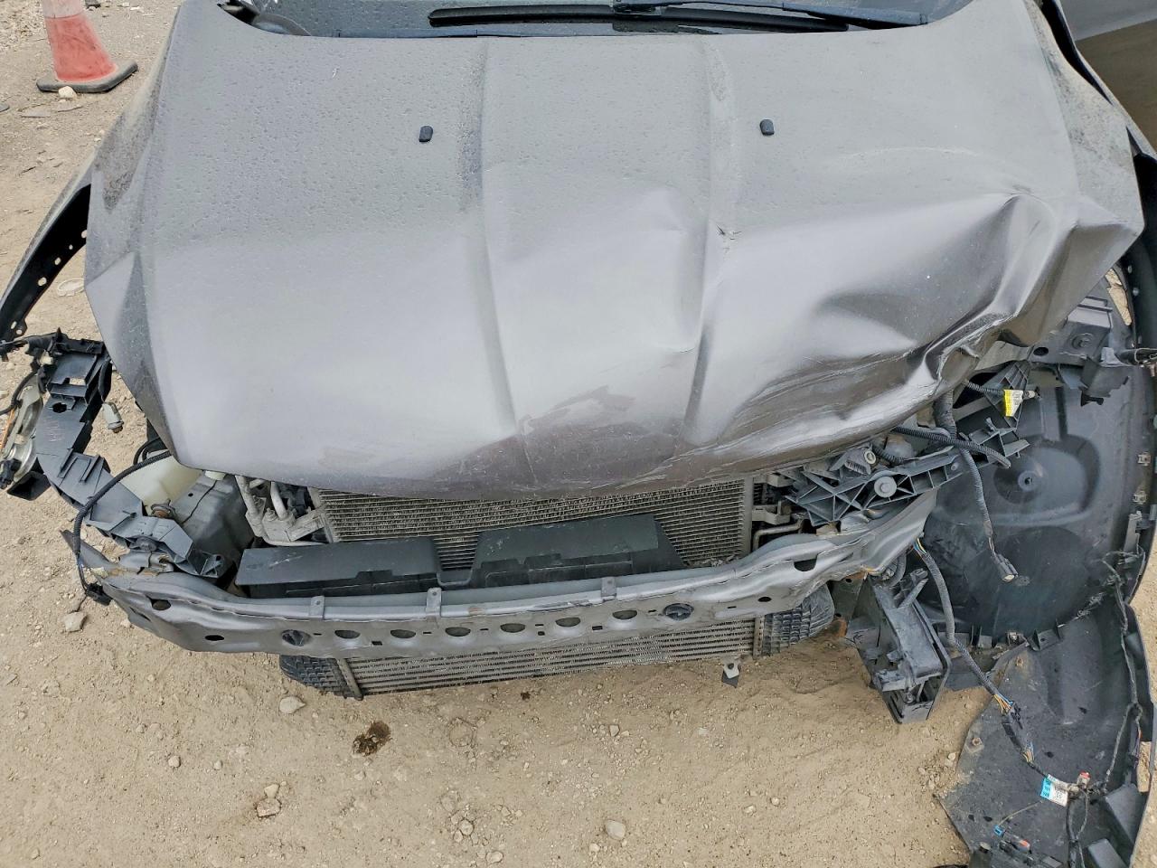 2013 Ford Escape Sel Gray vin: 1FMCU0H92DUC78185