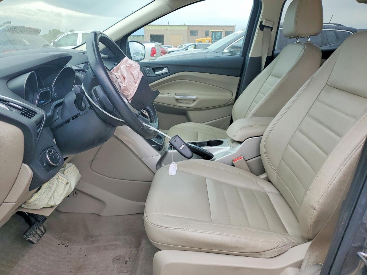 2013 Ford Escape Sel Gray vin: 1FMCU0H92DUC78185
