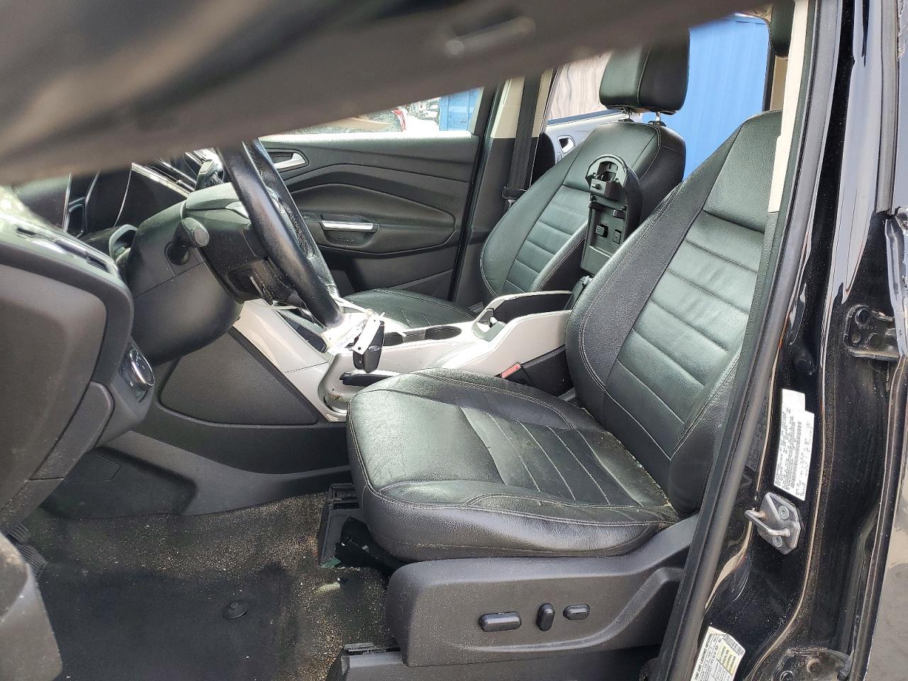 2013 Ford Escape Sel Black vin: 1FMCU0H92DUD36070