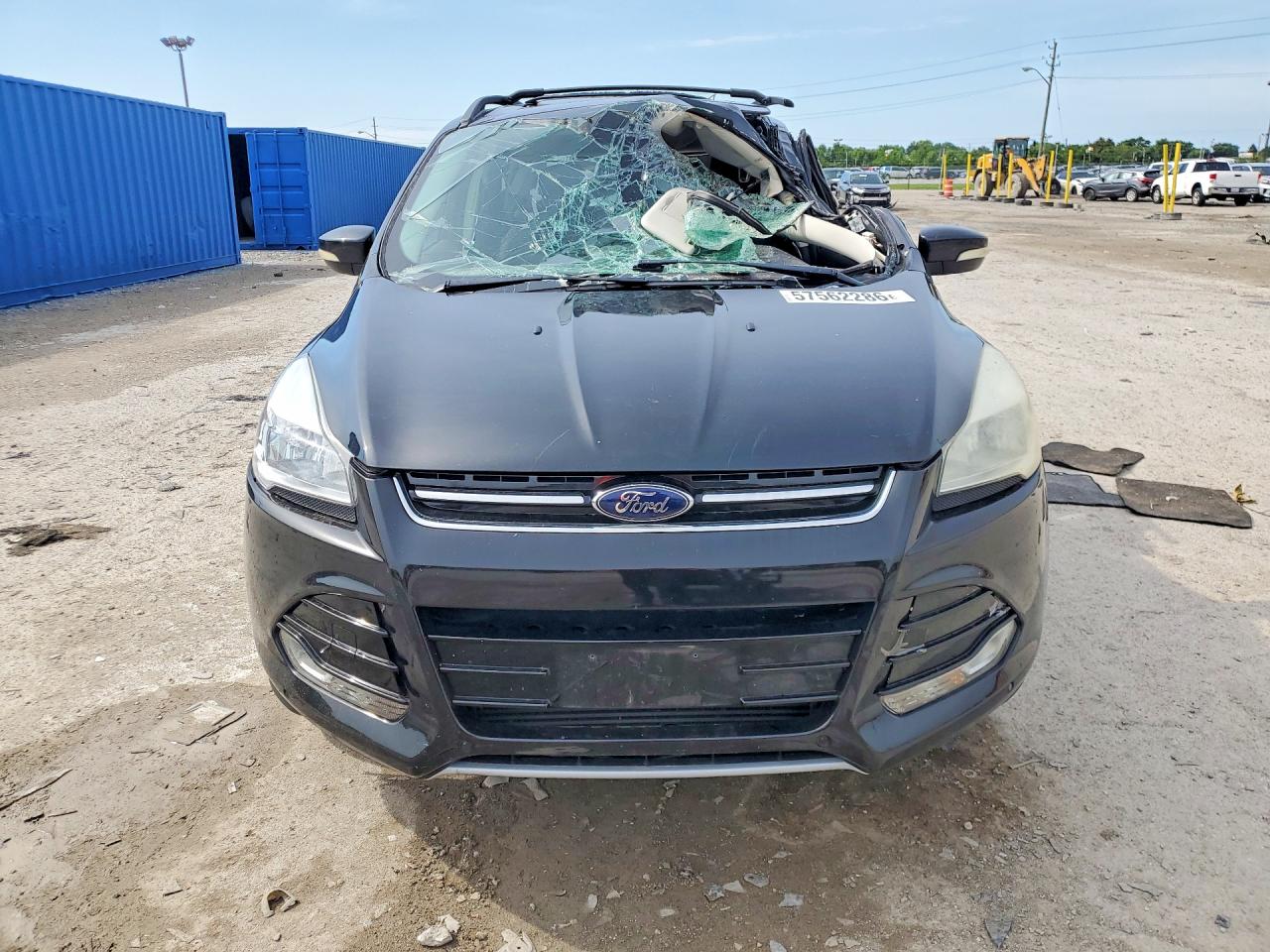 2013 Ford Escape Sel Black vin: 1FMCU0H92DUD36070
