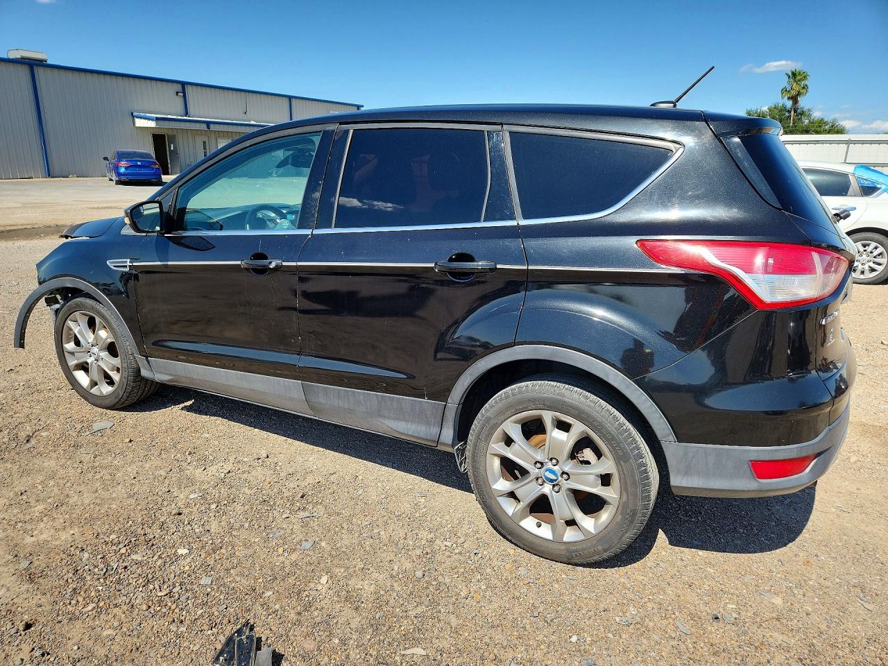 2013 Ford Escape Sel Black vin: 1FMCU0H93DUA09709