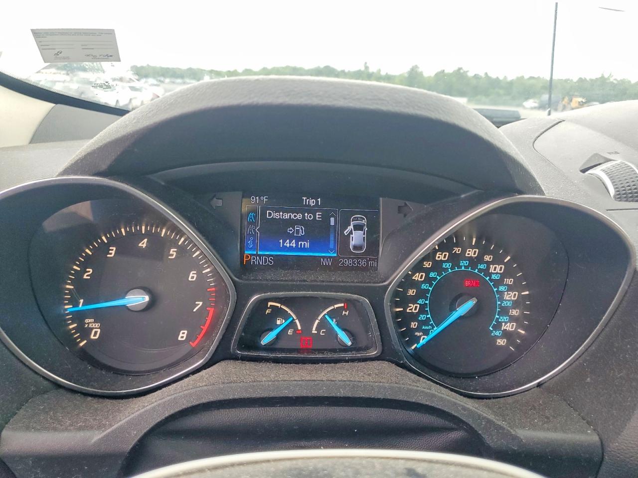 2013 Ford Escape Sel White vin: 1FMCU0H93DUB91315