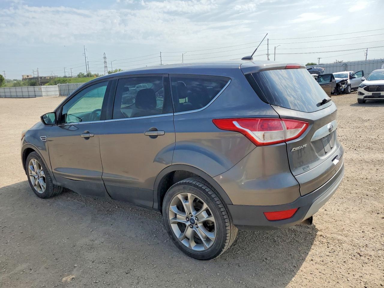 2013 Ford Escape Sel Gray vin: 1FMCU0H93DUC72170