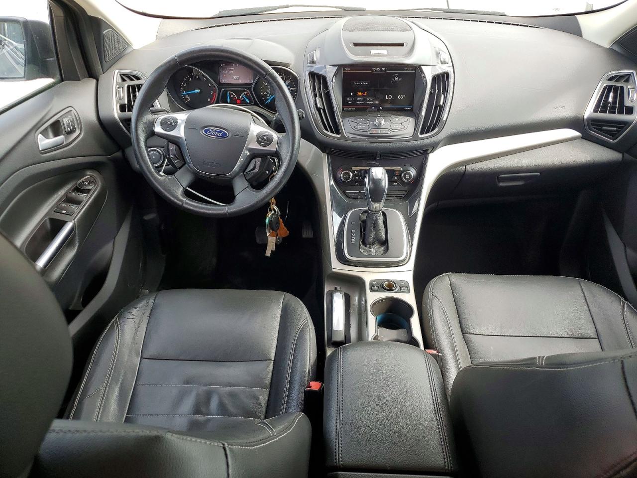 2013 Ford Escape Sel Gray vin: 1FMCU0H93DUC72170