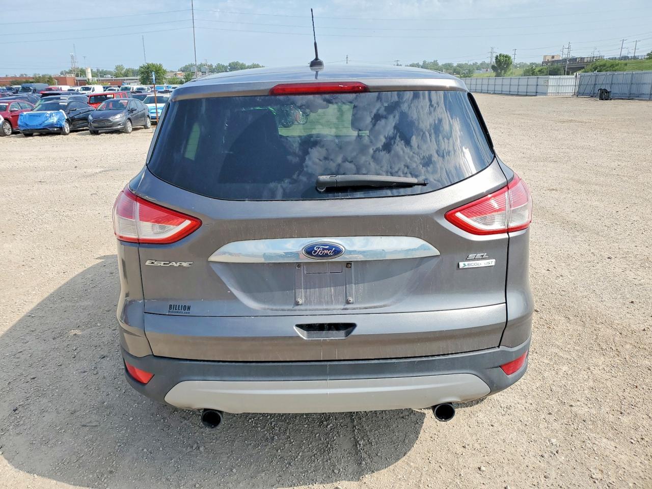 2013 Ford Escape Sel Gray vin: 1FMCU0H93DUC72170