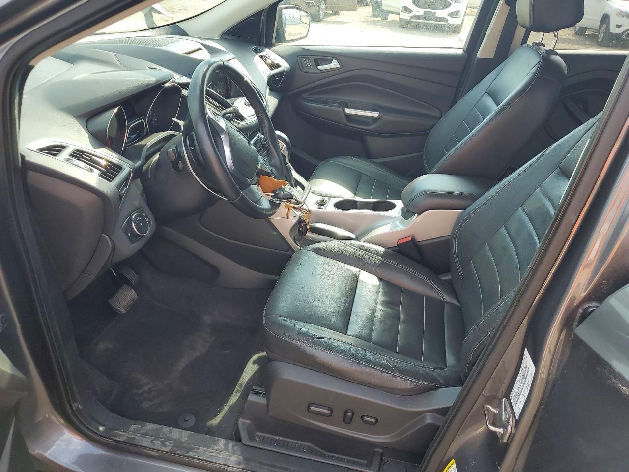 2013 Ford Escape Sel Gray vin: 1FMCU0H93DUC72170