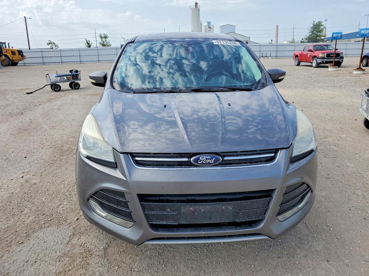 2013 Ford Escape Sel Gray vin: 1FMCU0H93DUC72170