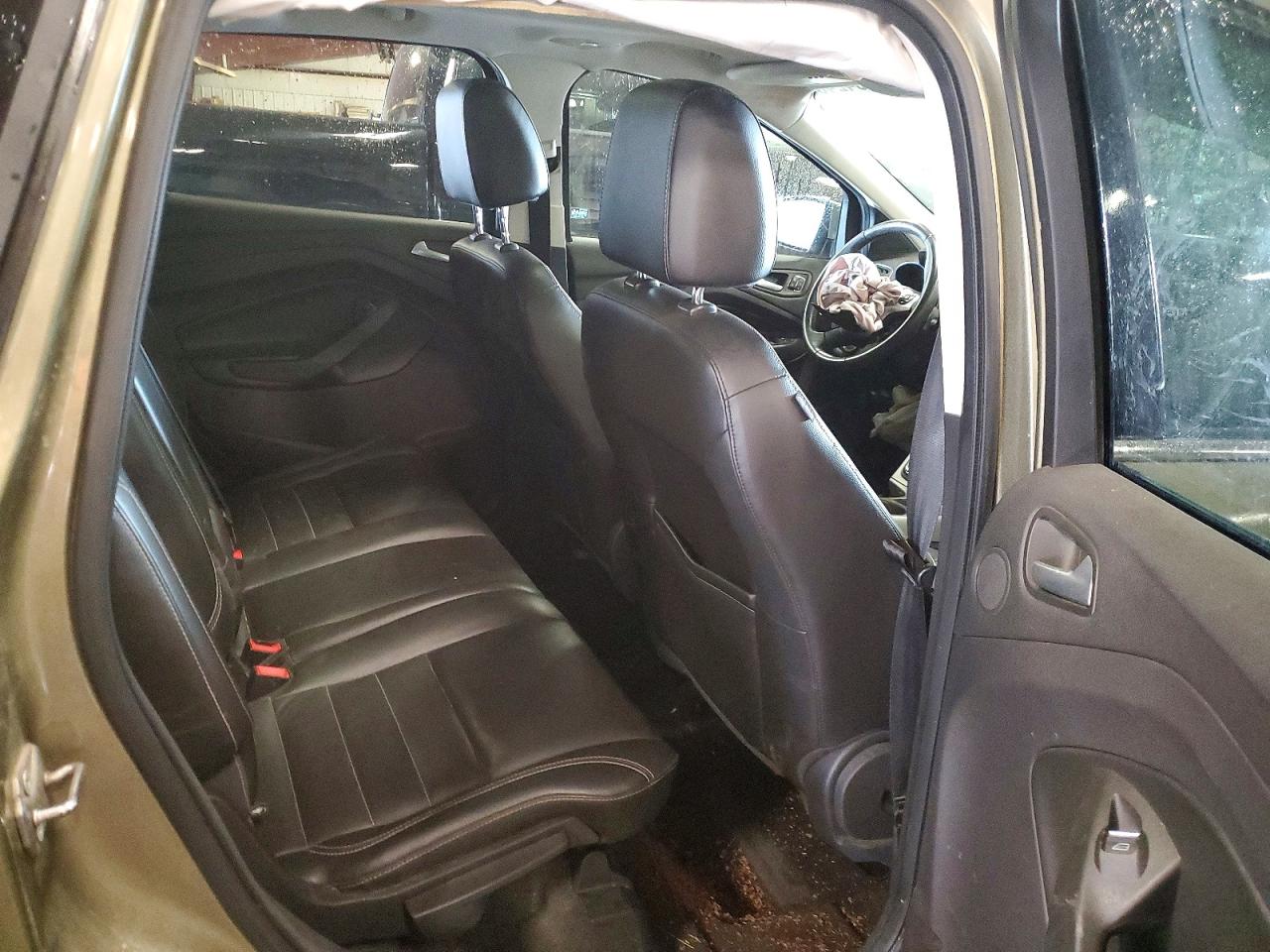 2013 Ford Escape Sel Green vin: 1FMCU0H94DUA95841