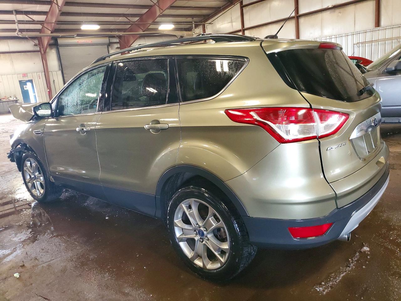 2013 Ford Escape Sel Green vin: 1FMCU0H94DUA95841