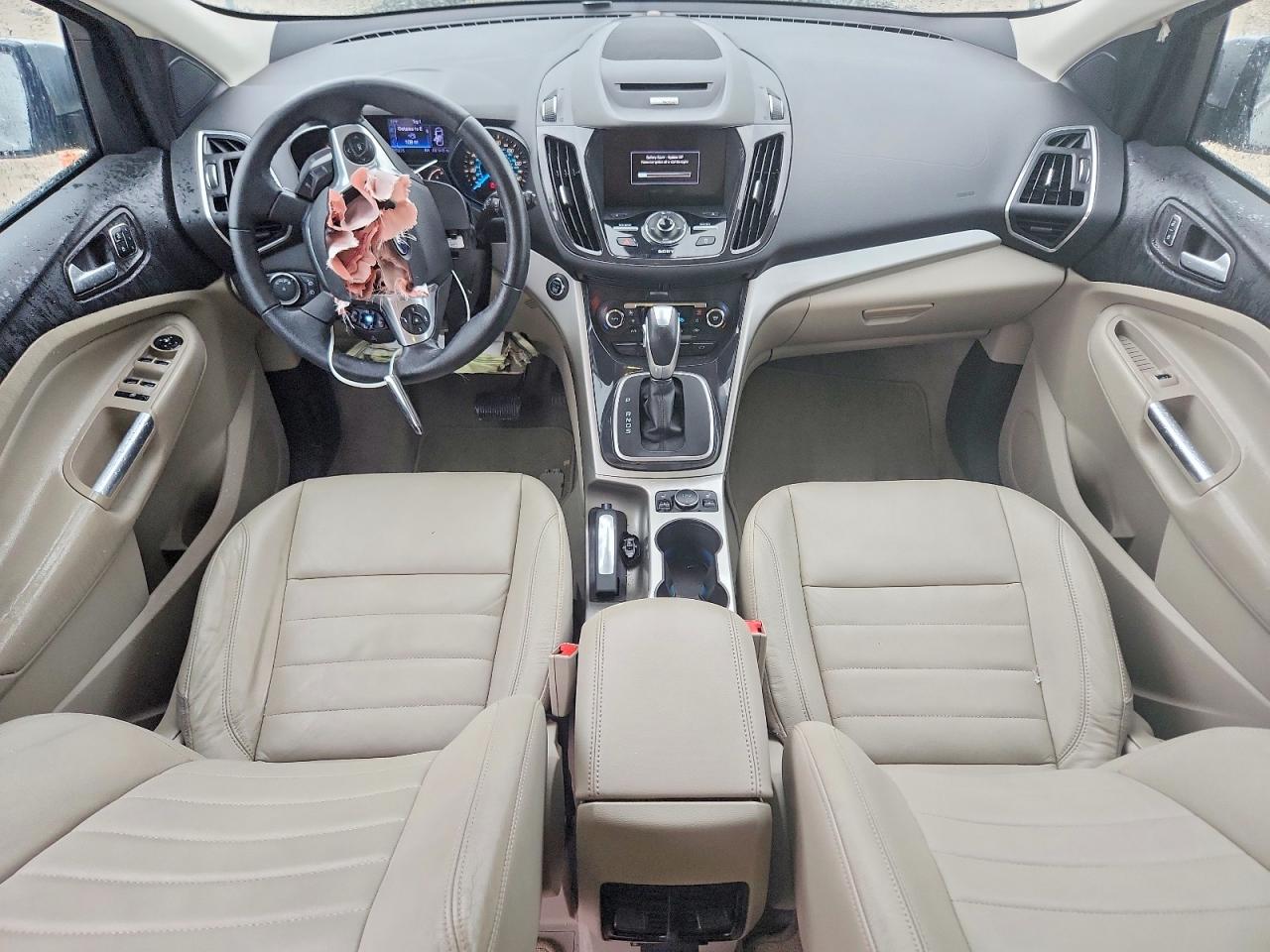2013 Ford Escape Sel Серебряный vin: 1FMCU0H94DUB63717