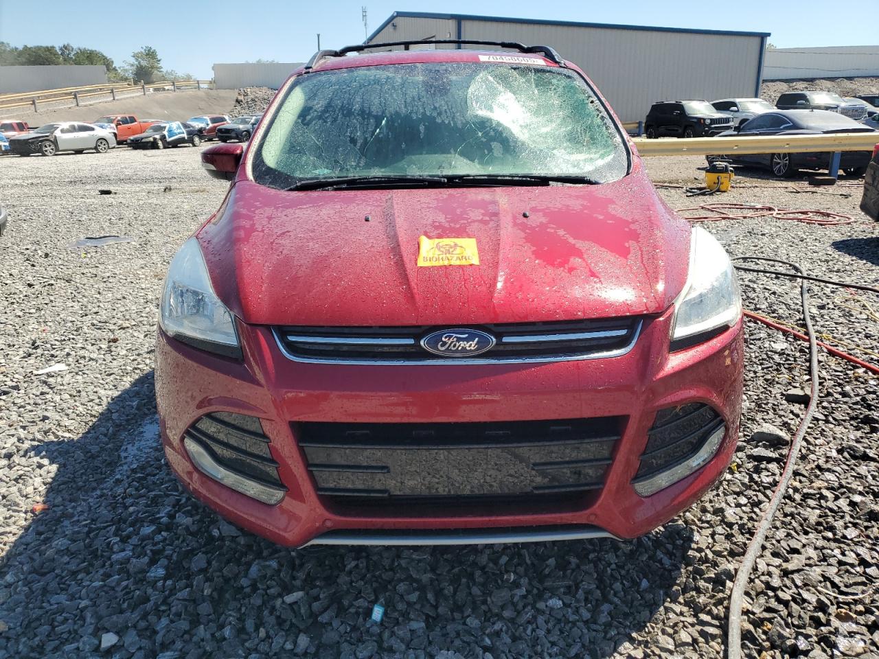 2013 Ford Escape Sel Maroon vin: 1FMCU0H94DUD48110