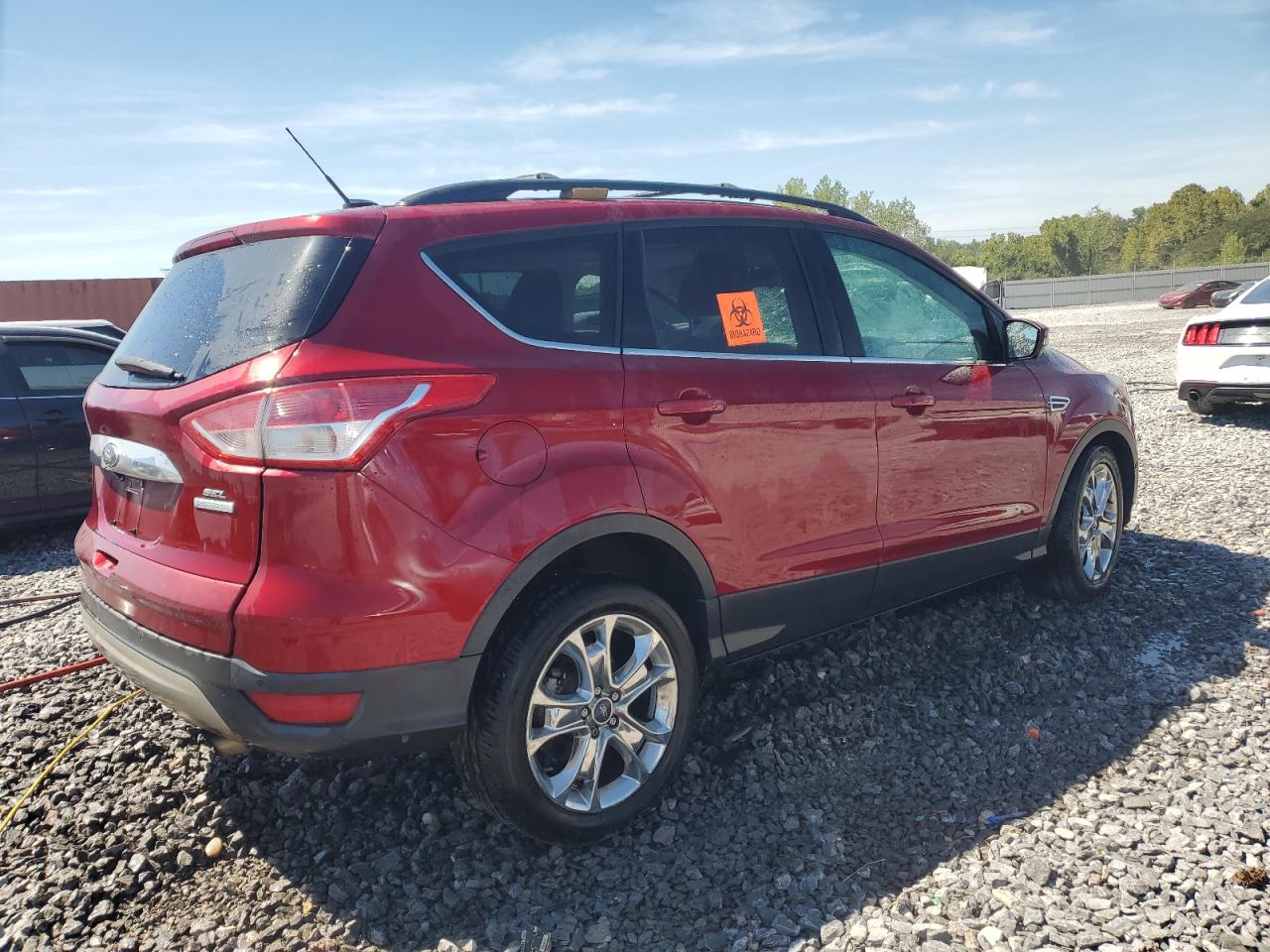 2013 Ford Escape Sel Maroon vin: 1FMCU0H94DUD48110
