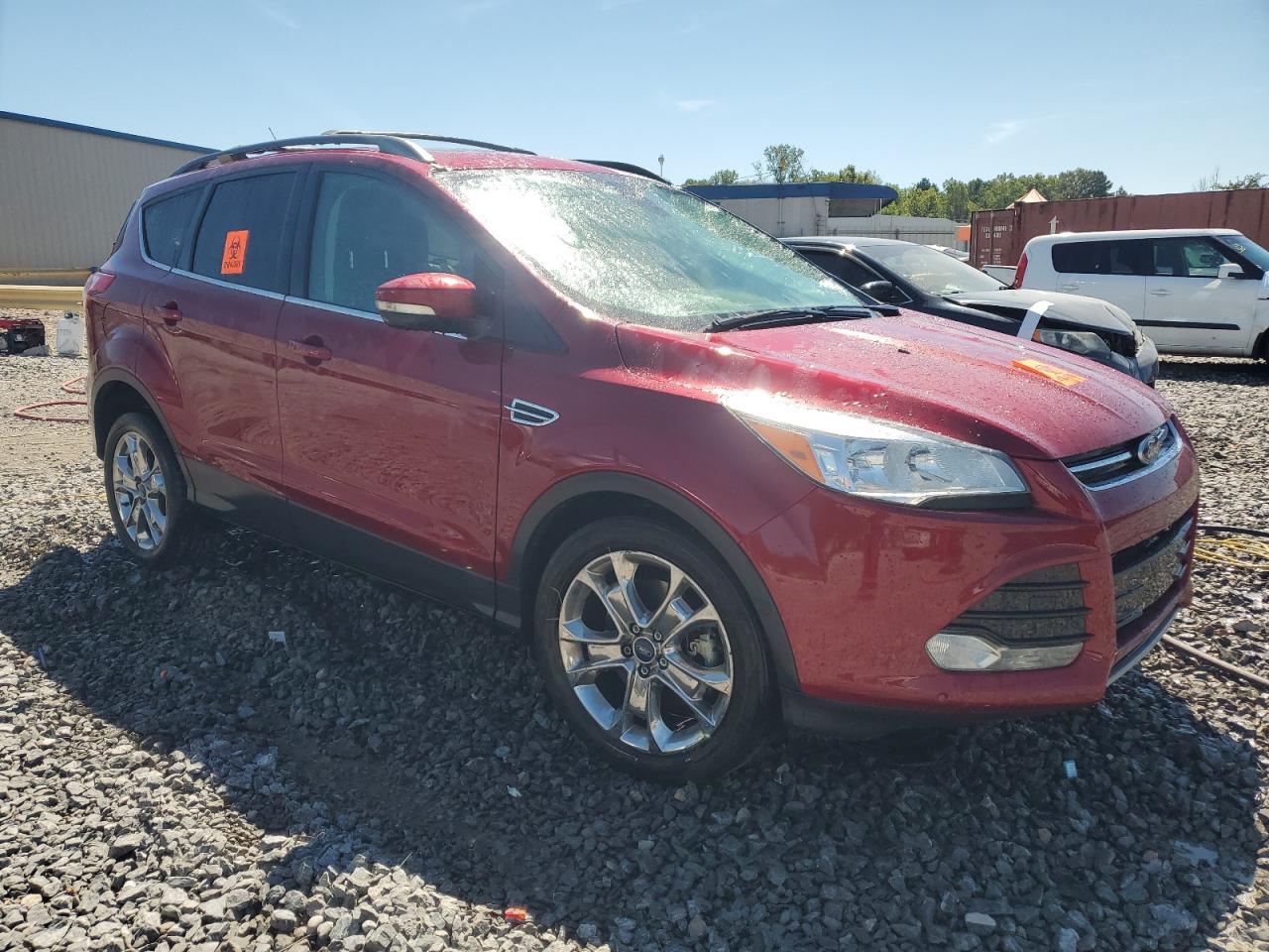 2013 Ford Escape Sel Maroon vin: 1FMCU0H94DUD48110