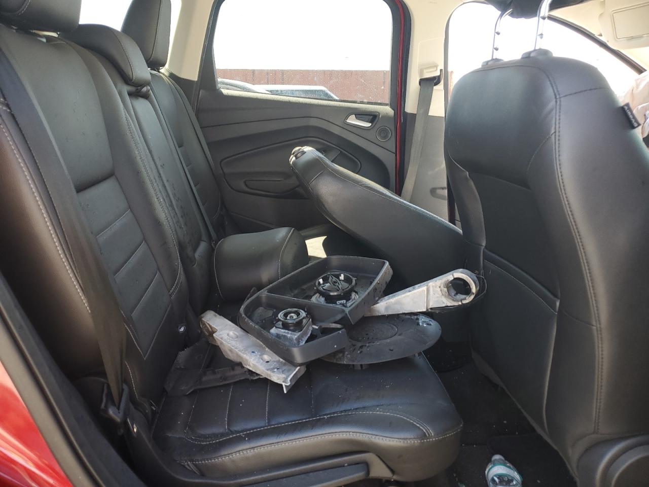 2013 Ford Escape Sel Maroon vin: 1FMCU0H94DUD48110