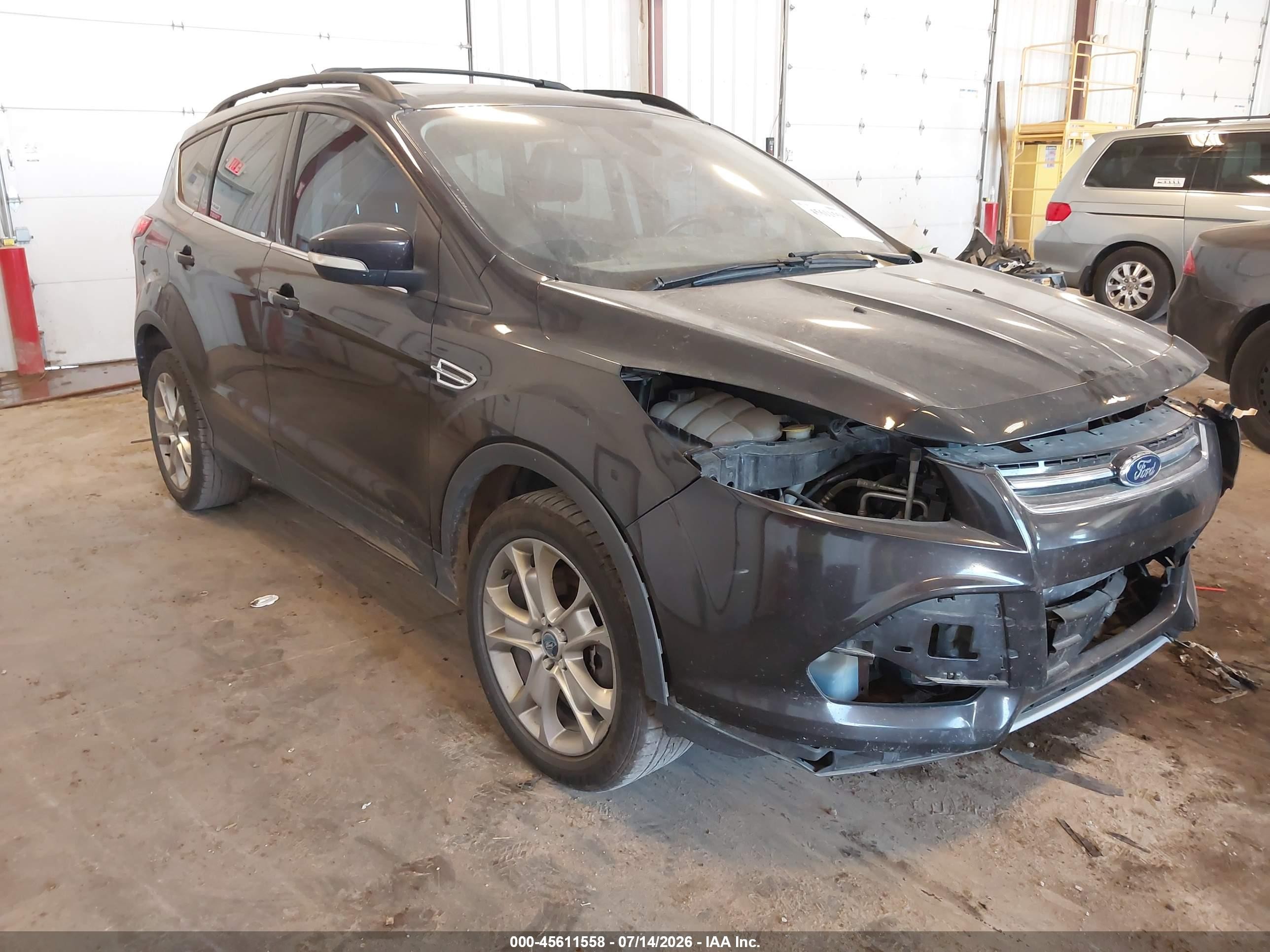 2013 Ford Escape Sel Black vin: 1FMCU0H95DUA68843