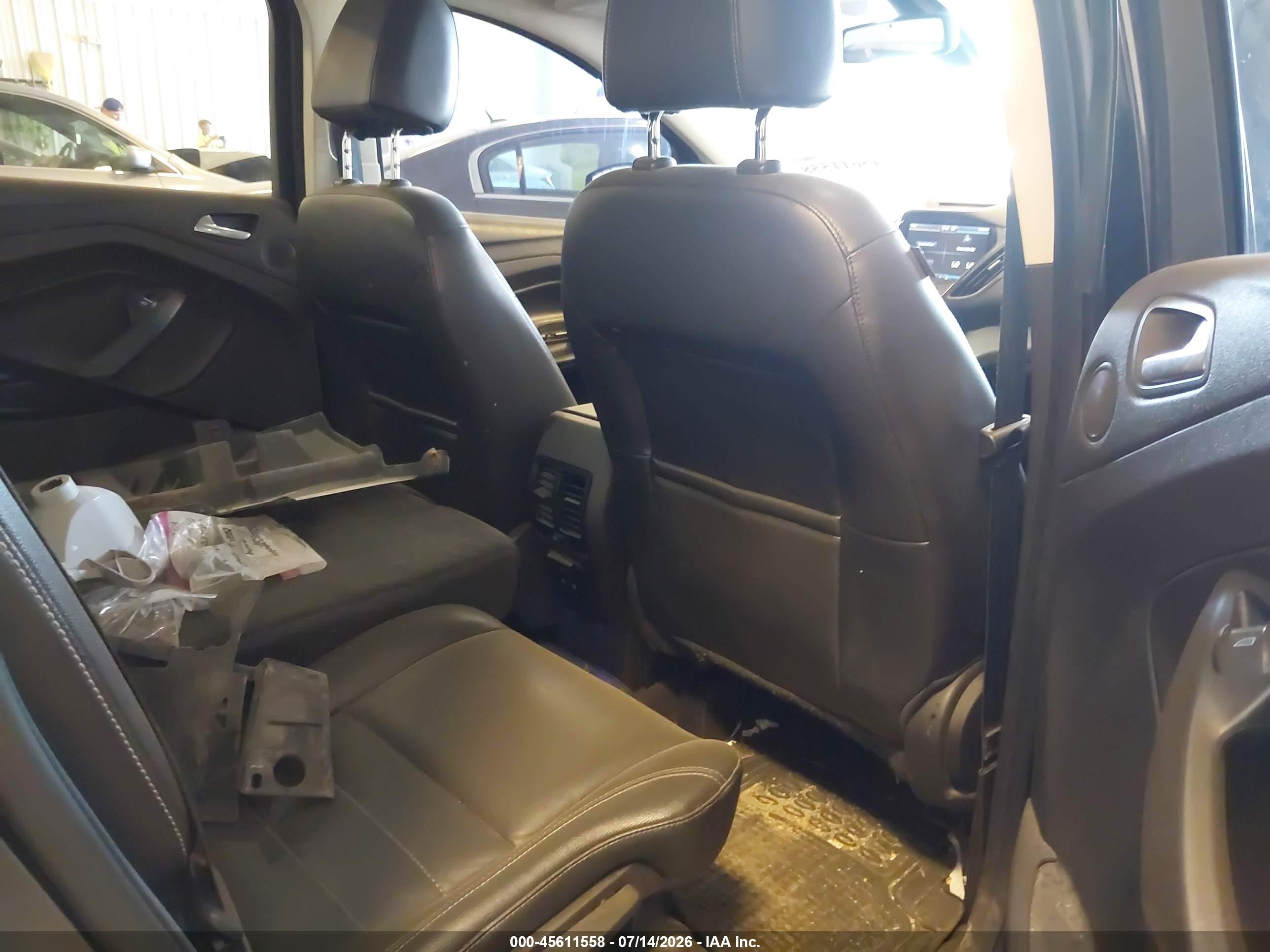 2013 Ford Escape Sel Black vin: 1FMCU0H95DUA68843