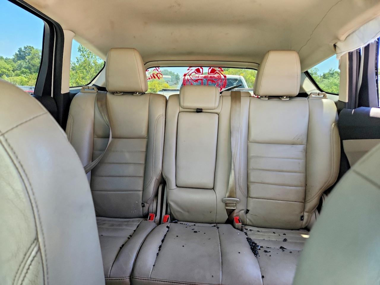 2013 Ford Escape Sel White vin: 1FMCU0H95DUB07379