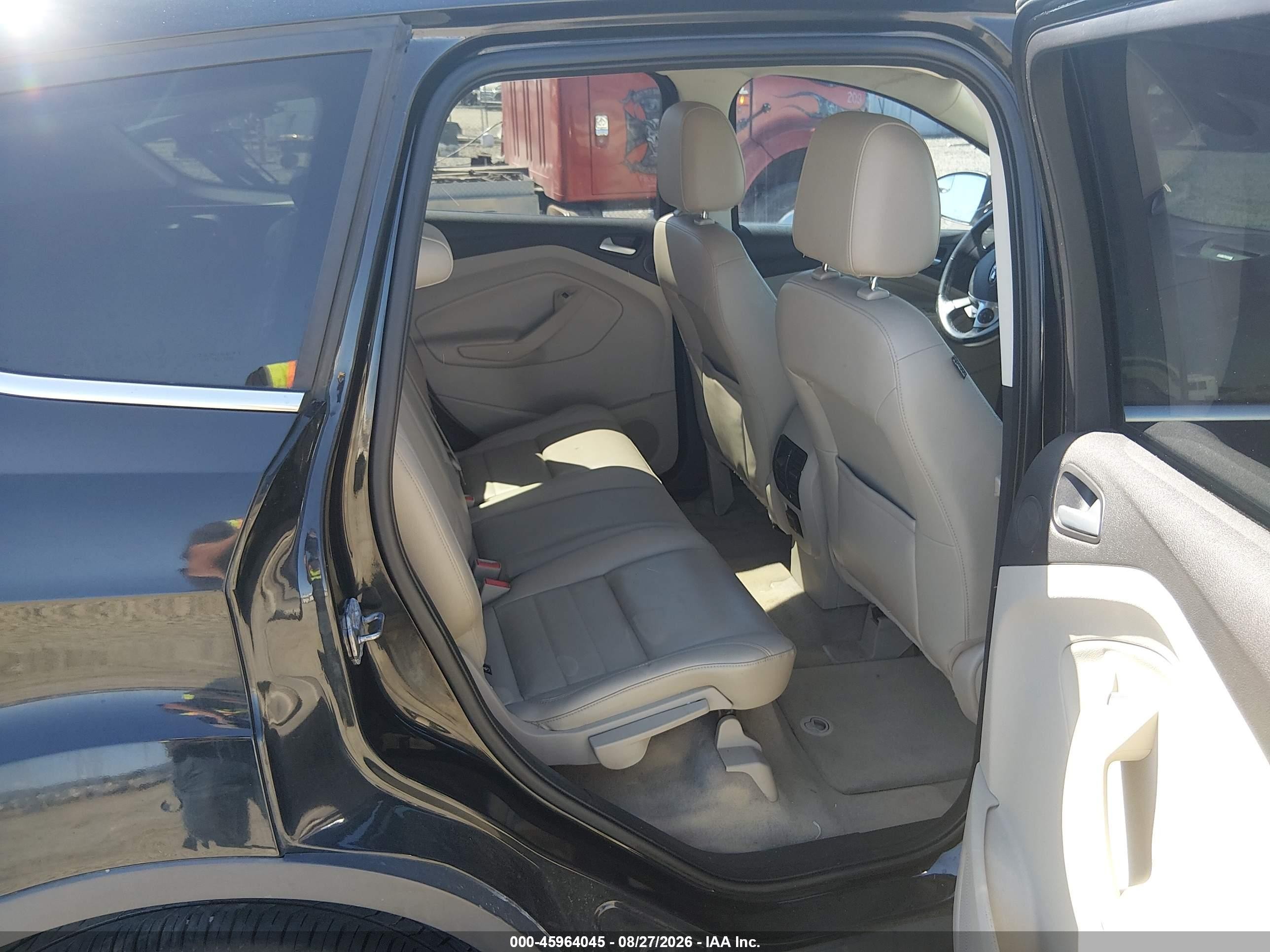 2013 Ford Escape Sel Black vin: 1FMCU0H95DUC36027