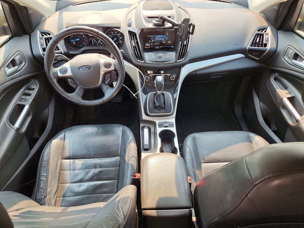2013 Ford Escape Sel Silver vin: 1FMCU0H95DUC55774