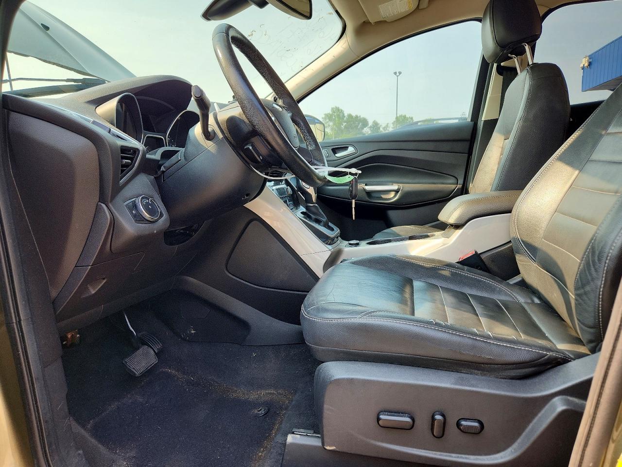 2013 Ford Escape Sel Silver vin: 1FMCU0H95DUC55774