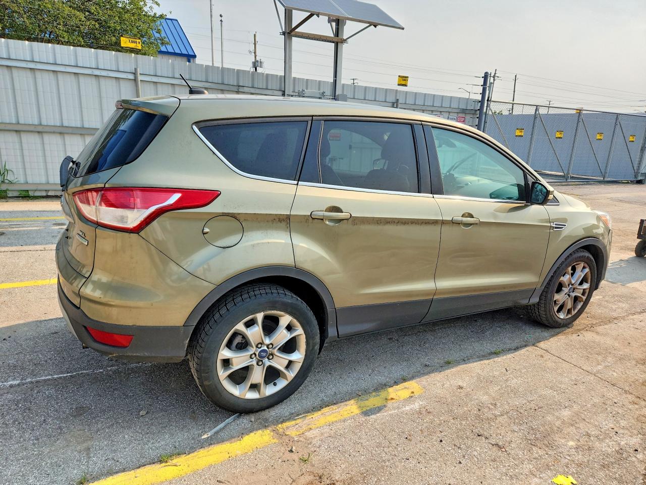 2013 Ford Escape Sel Silver vin: 1FMCU0H95DUC55774