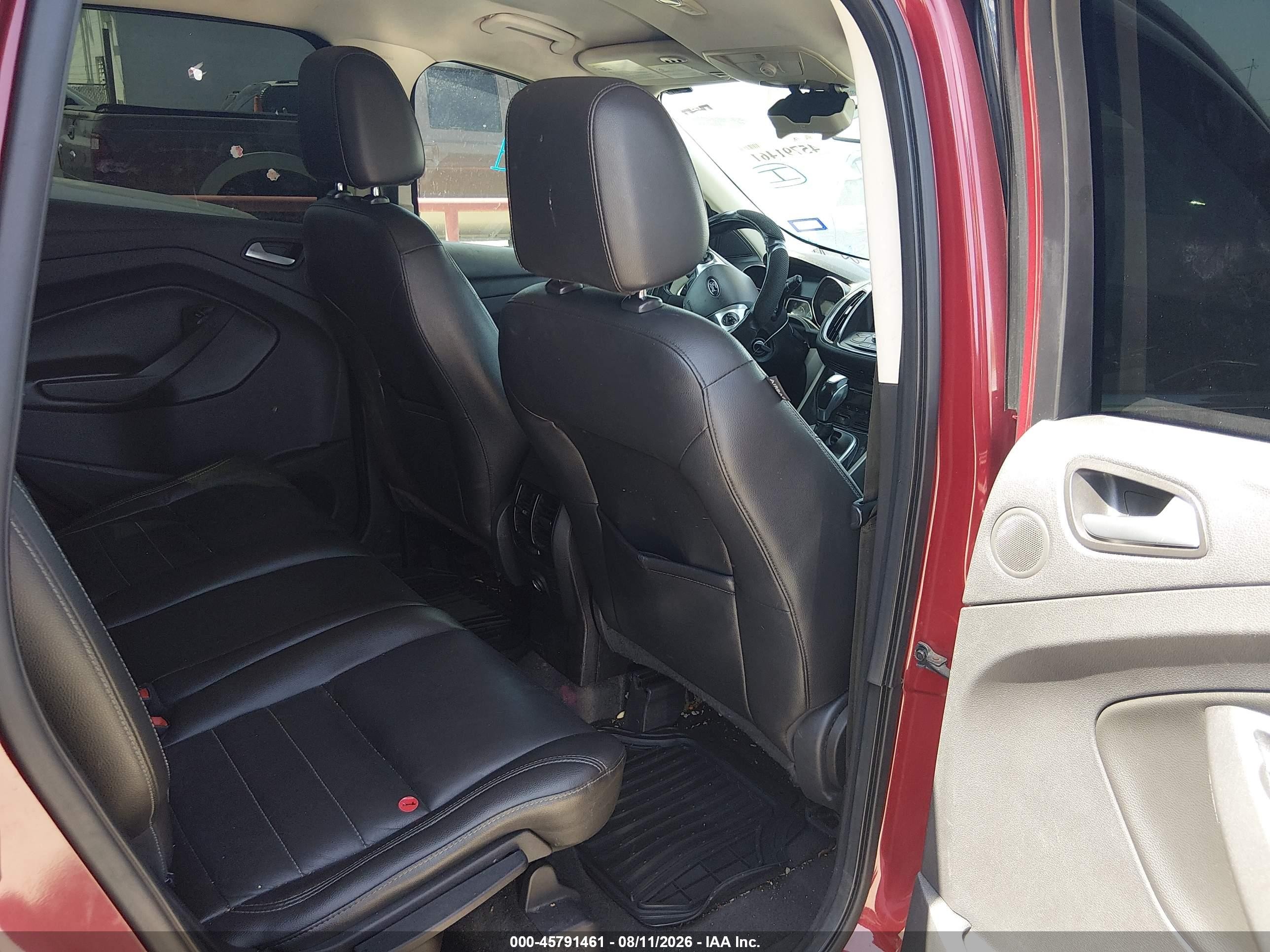 2013 Ford Escape Sel Maroon vin: 1FMCU0H95DUD46317