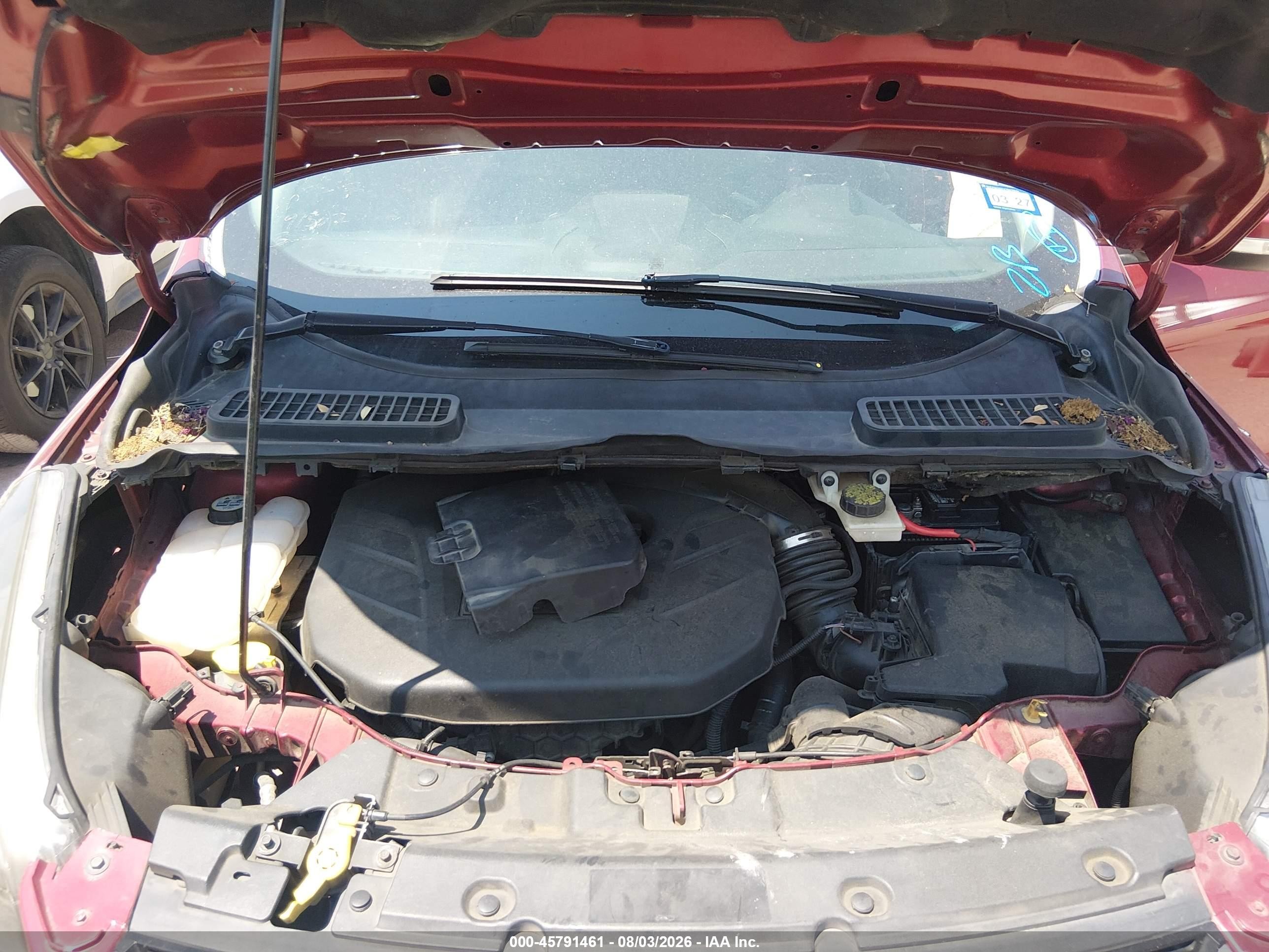2013 Ford Escape Sel Maroon vin: 1FMCU0H95DUD46317